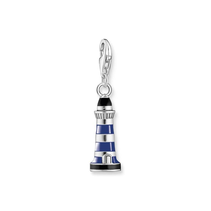 Thomas Sabo Member Charm-Anhänger blauer Leuchtturm Silber blau 0751-007-1 von Thomas Sabo