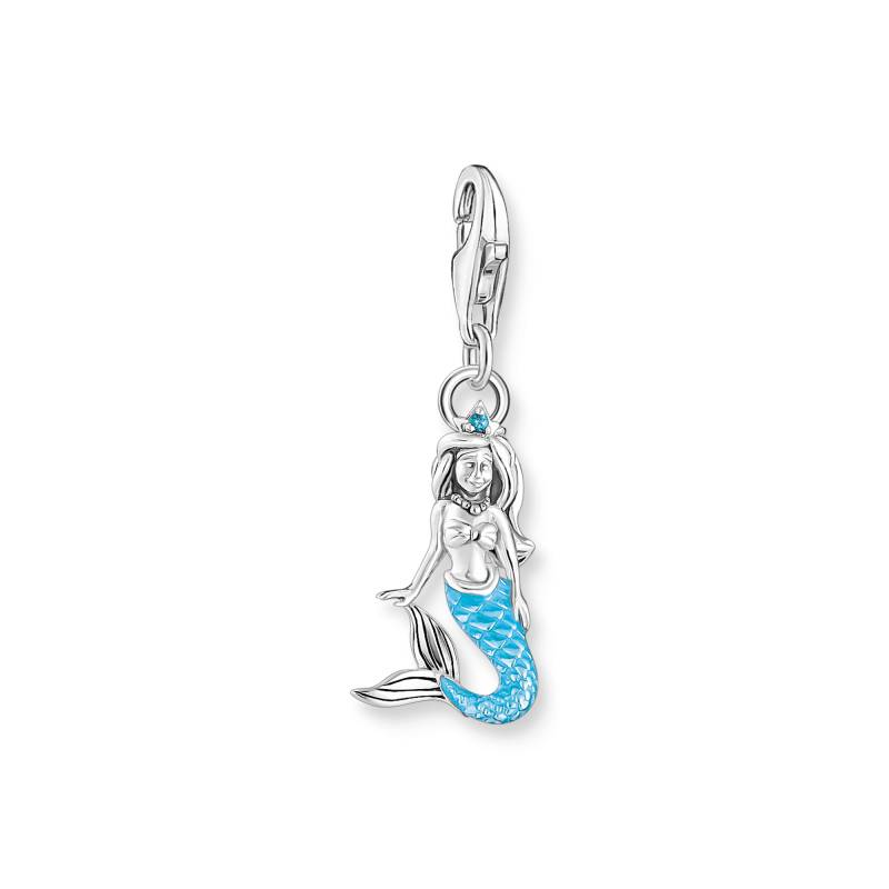 Thomas Sabo Member Charm-Anhänger türkisfarbene Meerjungfrau Silber blau 2167-664-1 von Thomas Sabo