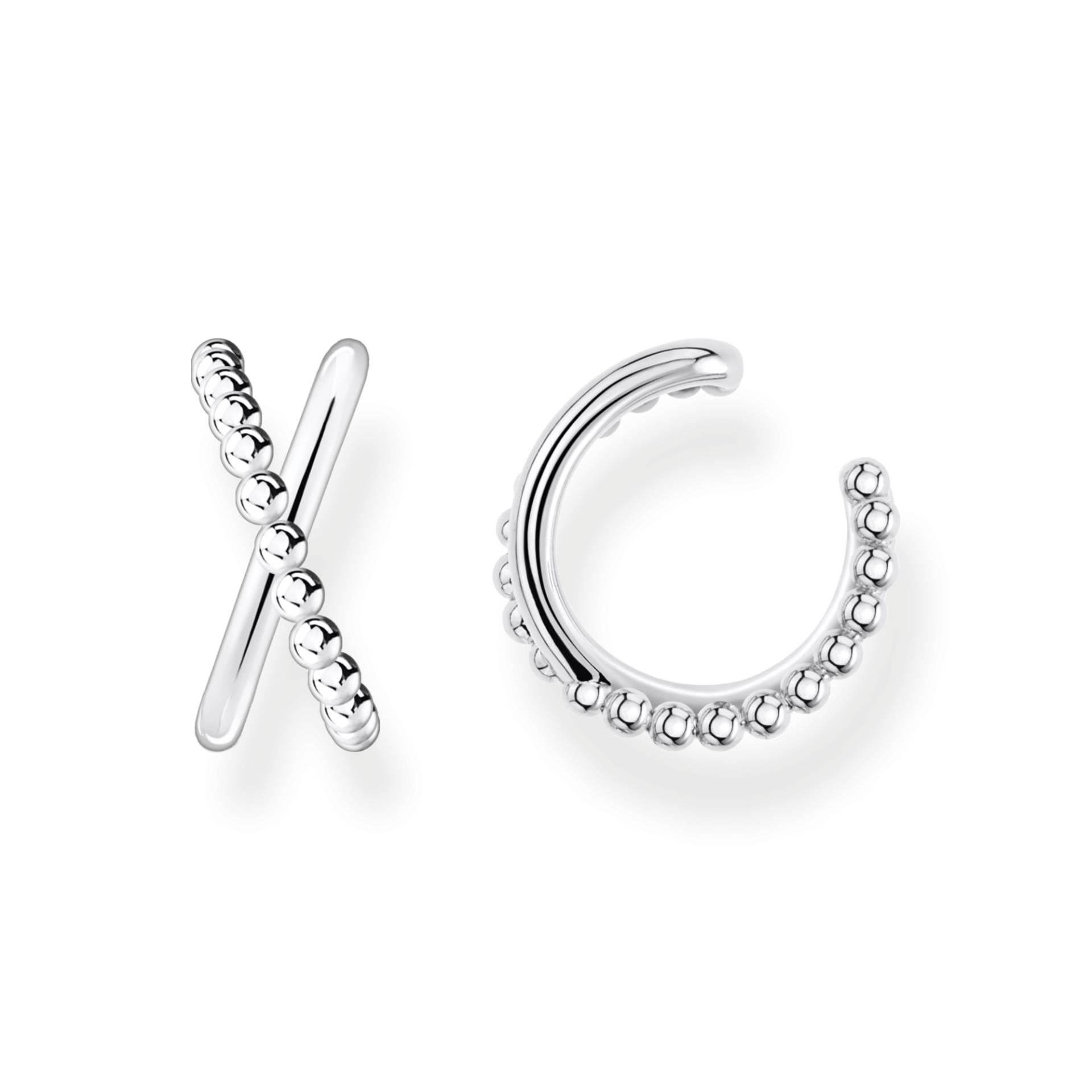 Thomas Sabo Einzel Ohrklemme Kugeln gekreuzt silber silberfarben EC0023-001-21 Thomas Sabo Einzel Ohrklemme Kugeln gekreuzt silber silberfarben EC0023-001-21 von Thomas Sabo
