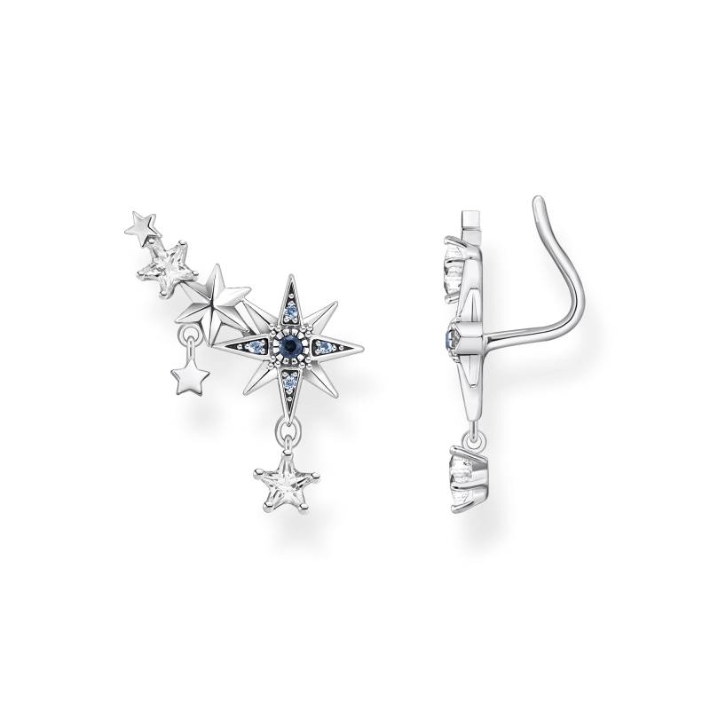 Thomas Sabo Ohrringe Ear climber Royalty Sterne silber mehrfarbig H2223-945-7 von Thomas Sabo