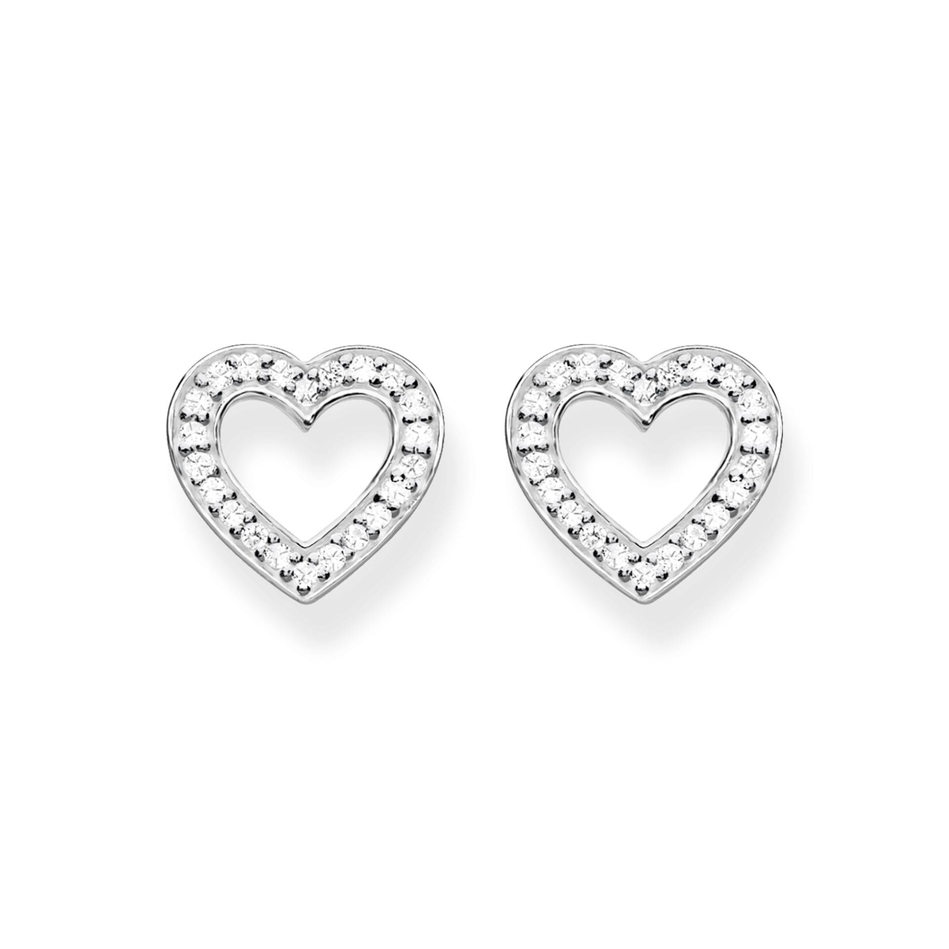 Thomas Sabo Ohrstecker Herzen groß weiß H1945-051-14 Thomas Sabo Ohrstecker Herzen groß weiß H1945-051-14 von Thomas Sabo