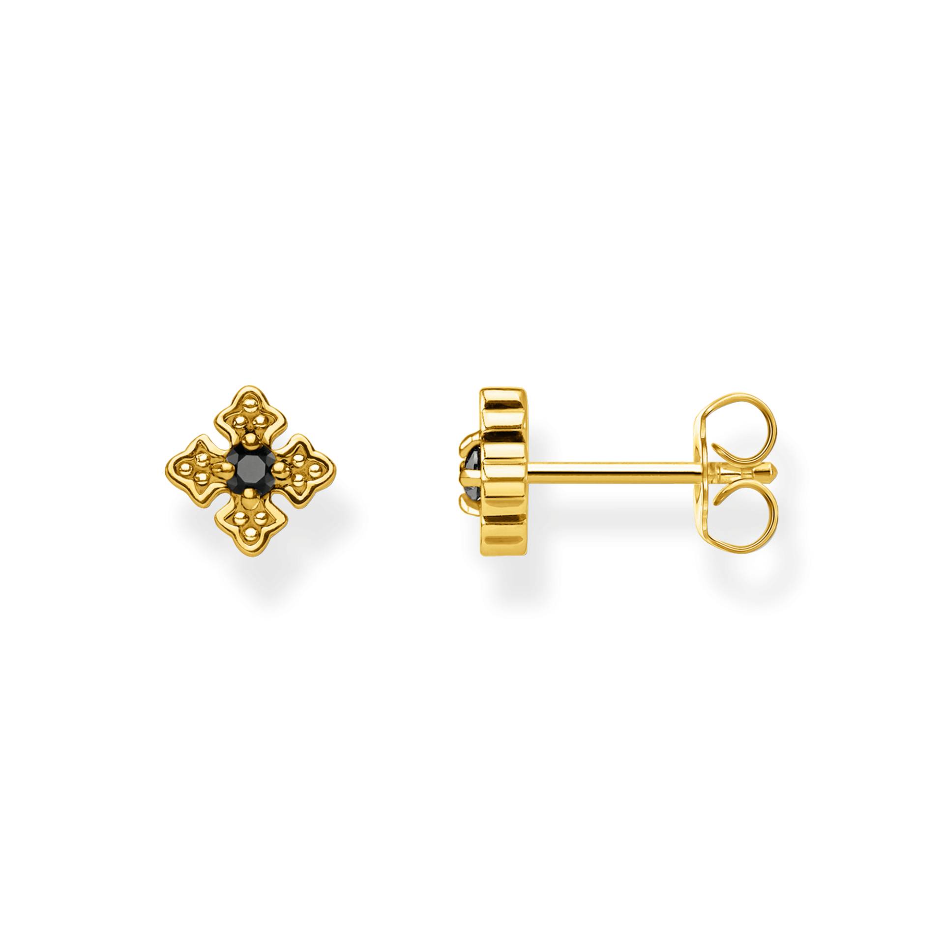 Thomas Sabo Ohrstecker Royalty gold schwarz H2021-414-11 Thomas Sabo Ohrstecker Royalty gold schwarz H2021-414-11 von Thomas Sabo