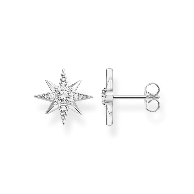 Thomas Sabo Ohrstecker Stern silber weiß H2081-051-14 von Thomas Sabo