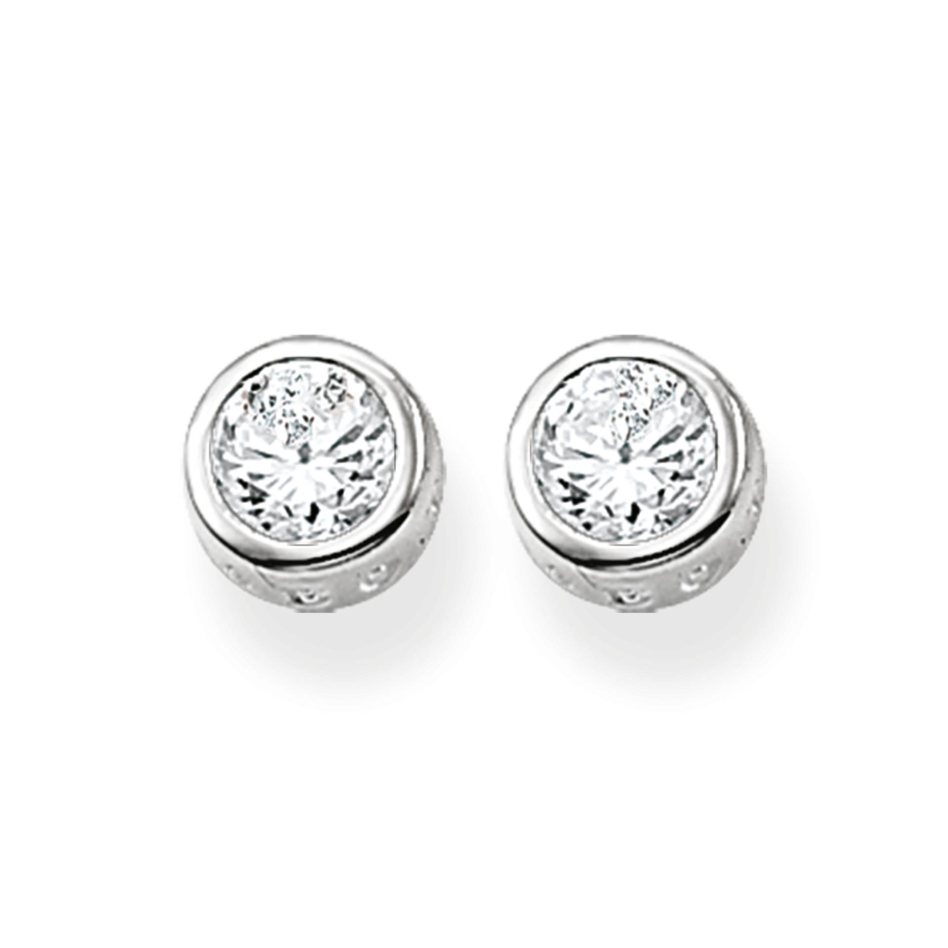 Thomas Sabo Ohrstecker weißer Stein groß weiß H1670-051-14 von Thomas Sabo