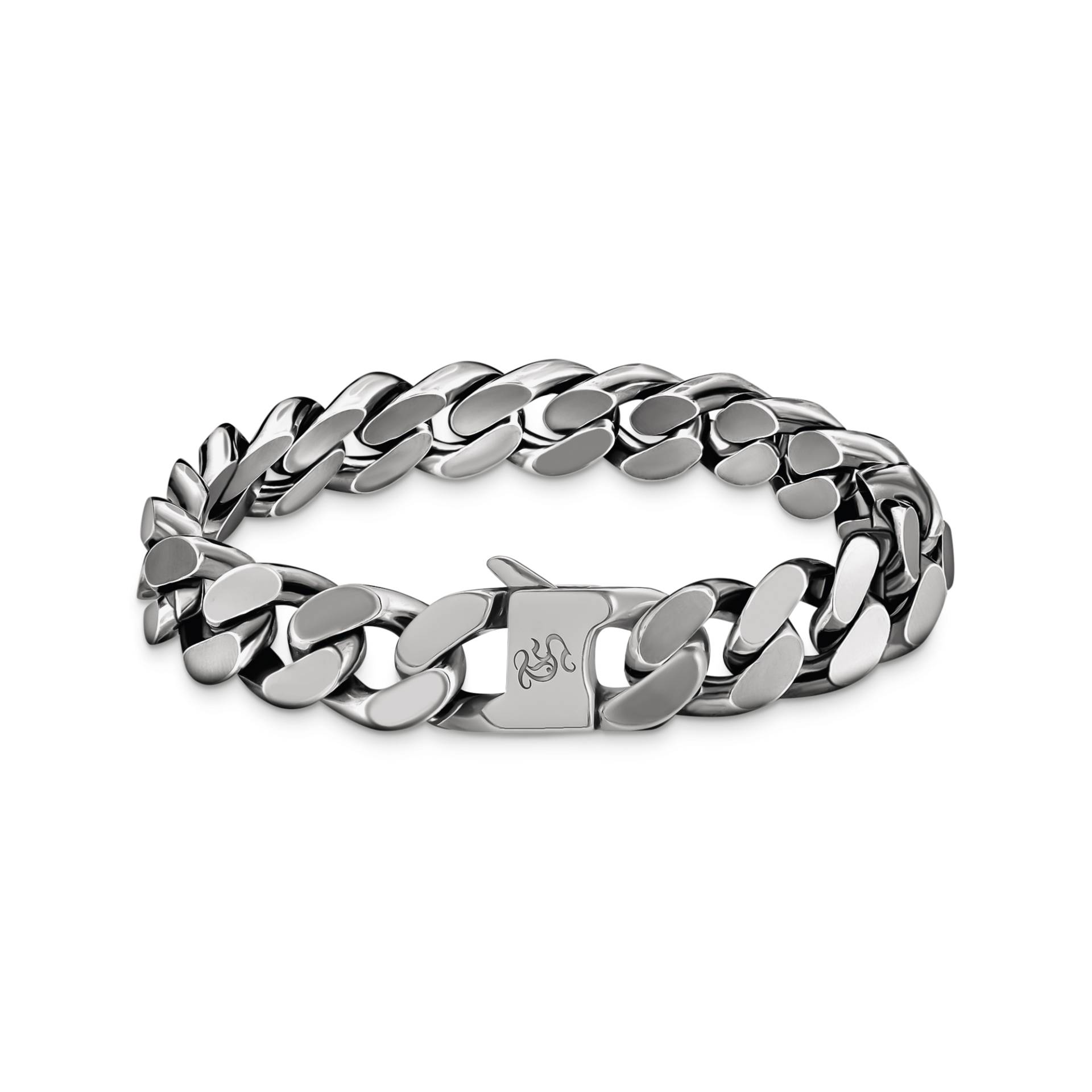 Thomas Sabo Panzerarmband 12 mm Silber silberfarben A2199-637-21-L18 Thomas Sabo Panzerarmband 12 mm Silber silberfarben A2199-637-21-L18 von Thomas Sabo