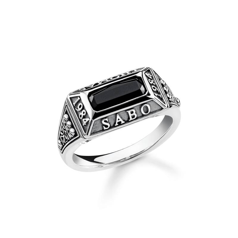 Thomas Sabo Ring College Ring schwarz TR2243-698-11-50 von Thomas Sabo