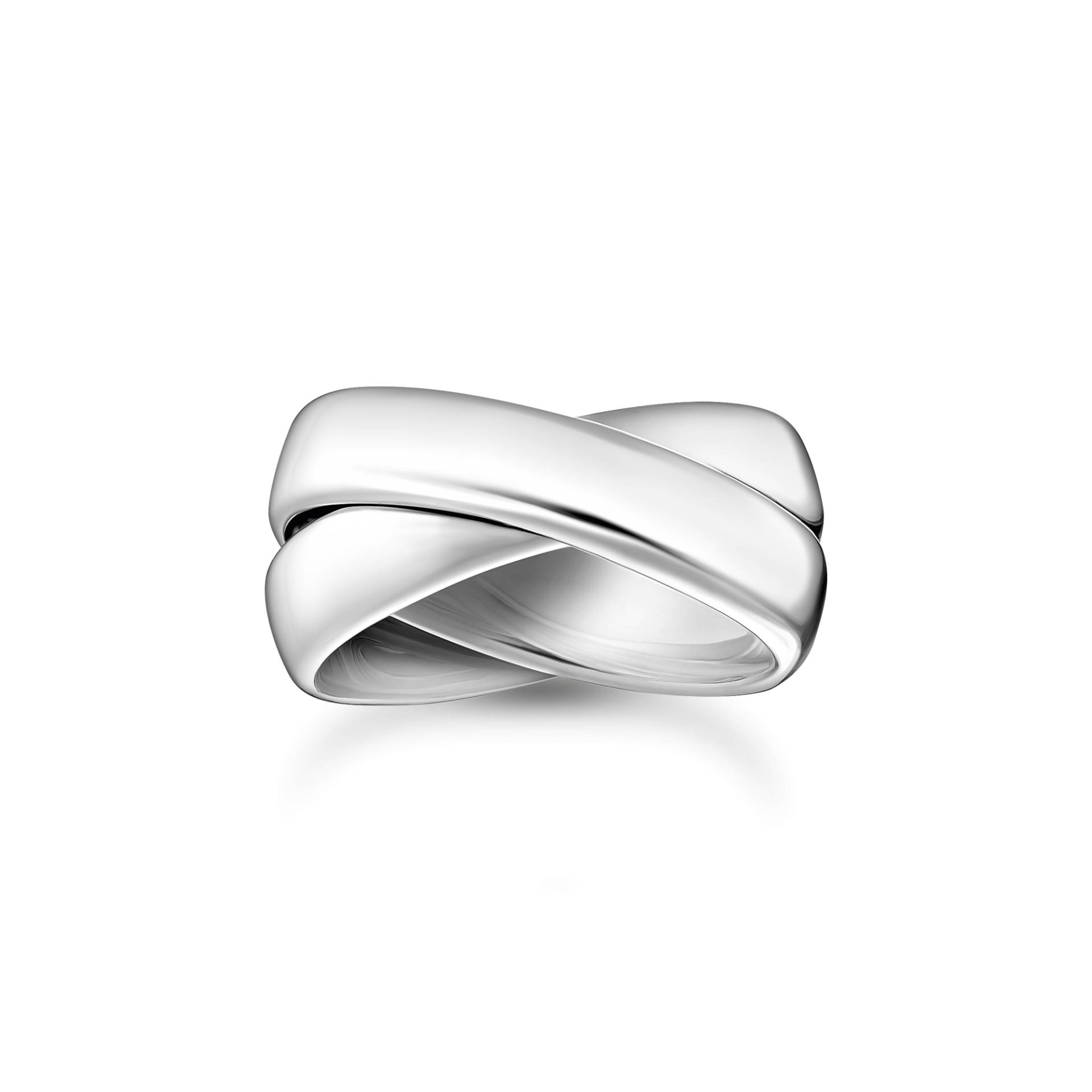 Thomas Sabo Ring Duo breit Silber silberfarben TR2491-001-21-60 von Thomas Sabo