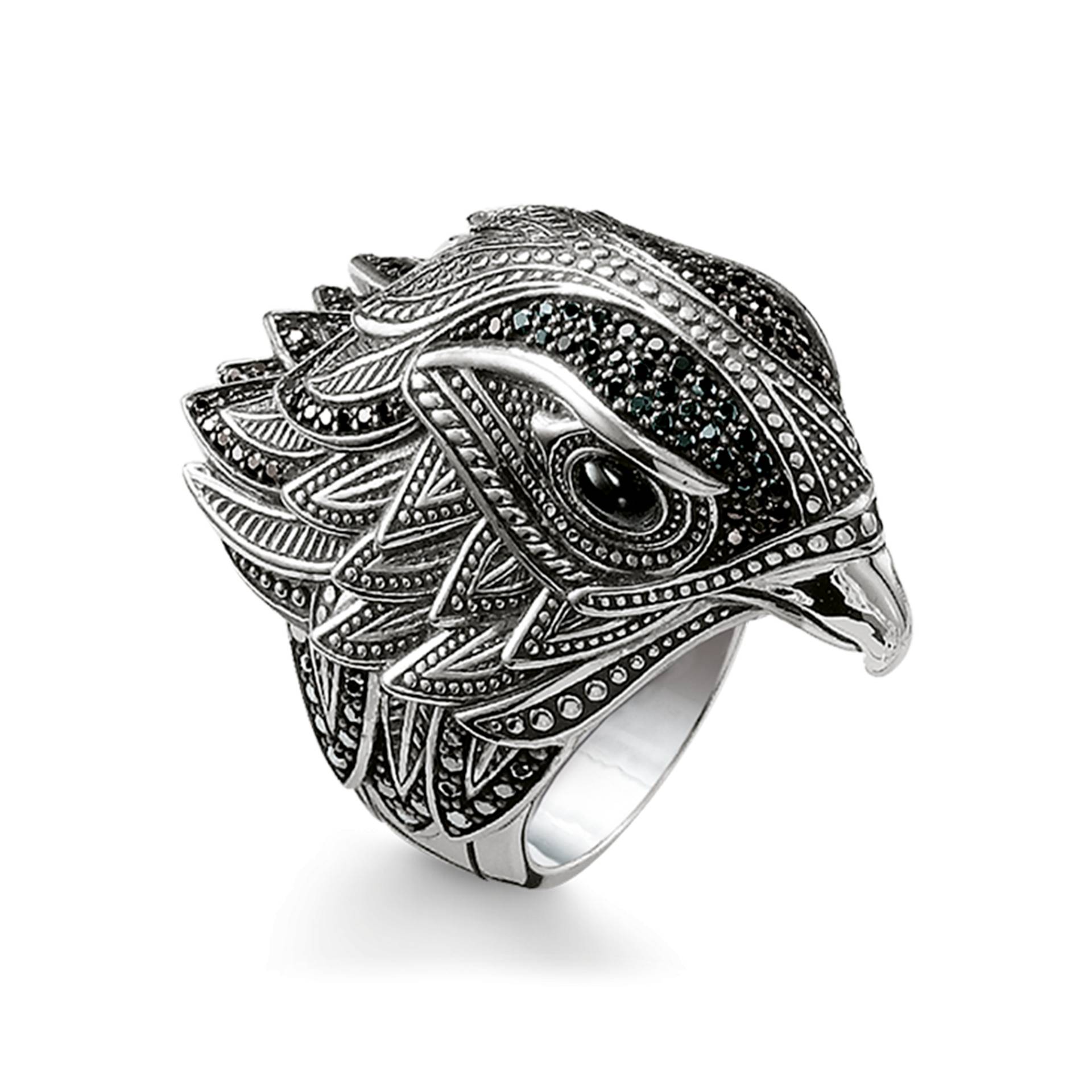 Thomas Sabo Ring Falke schwarz TR2066-641-11-68 Thomas Sabo Ring Falke schwarz TR2066-641-11-68 von Thomas Sabo