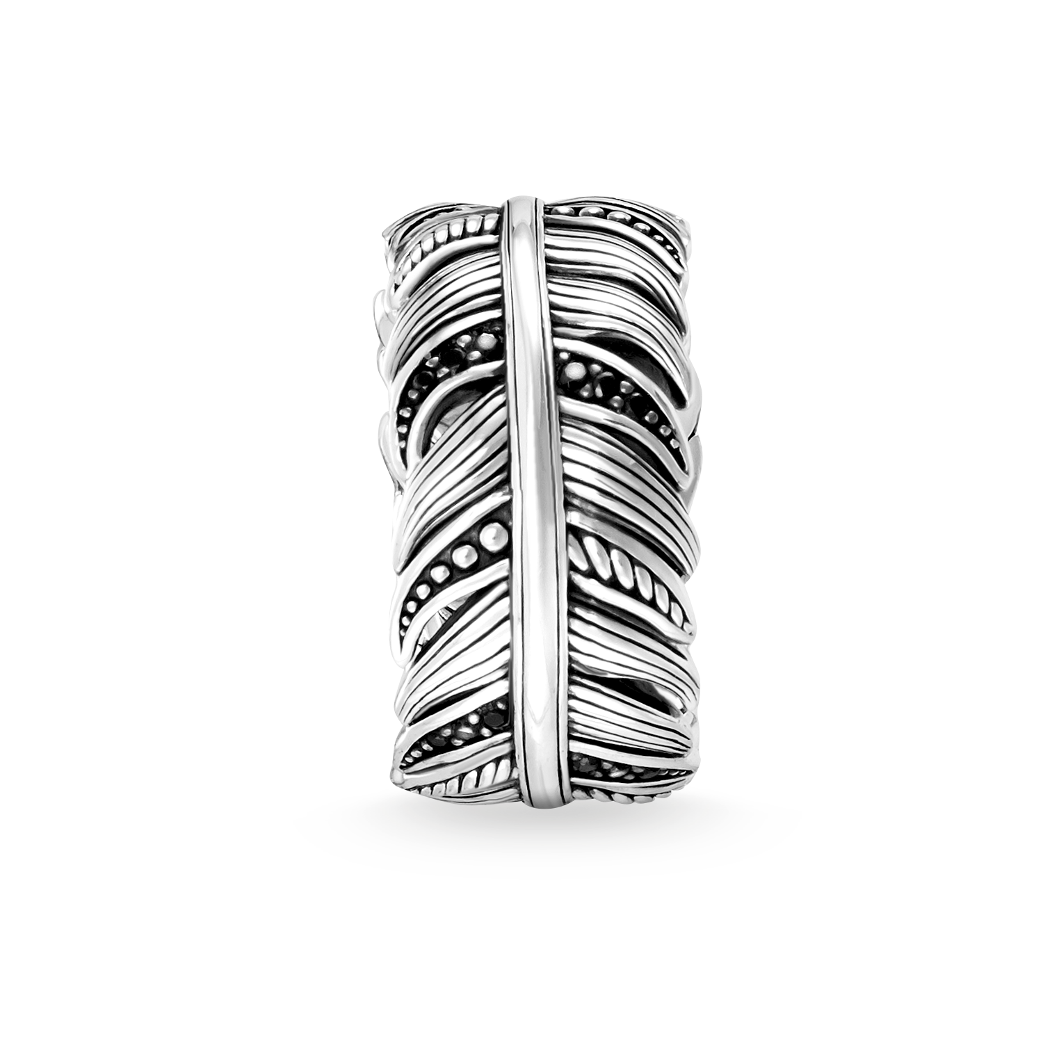 Thomas Sabo Ring Feder Pavé schwarz TR2159-643-11-66 Thomas Sabo Ring Feder Pavé schwarz TR2159-643-11-66 von Thomas Sabo