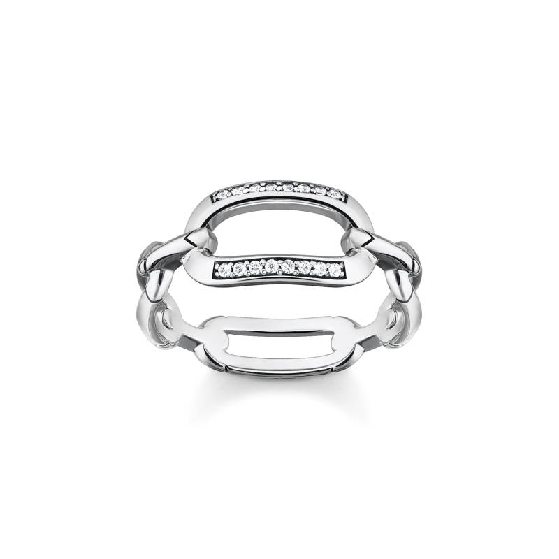 Thomas Sabo Ring Glieder silber weiß TR2360-643-14-54 von Thomas Sabo