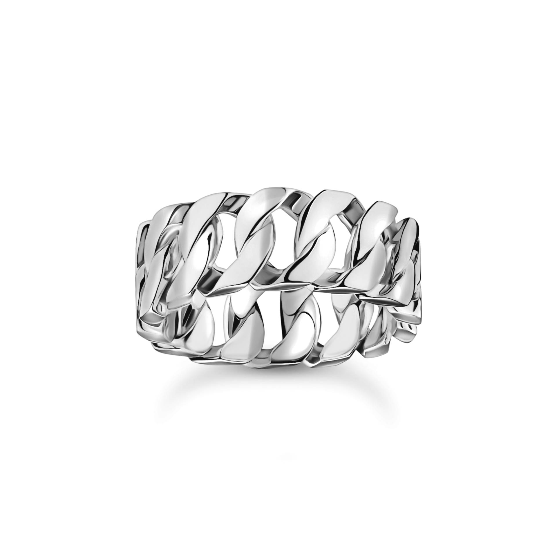 Thomas Sabo Ring Kettenglieder breit Silber silberfarben TR2497-637-21-50 von Thomas Sabo