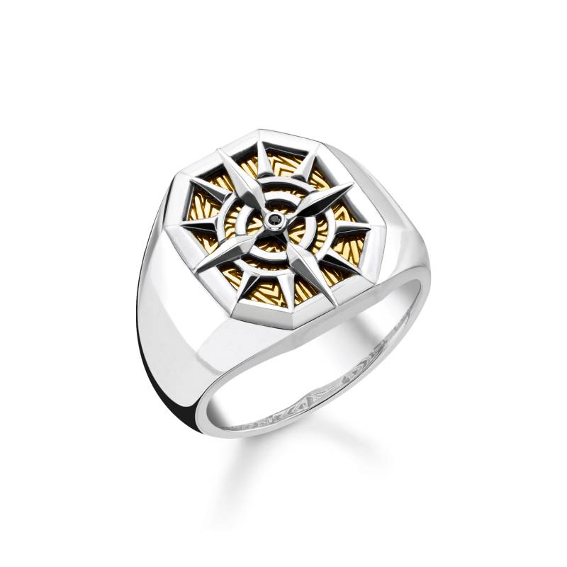 Thomas Sabo Ring Kompass gold mehrfarbig TR2278-849-7-54 von Thomas Sabo