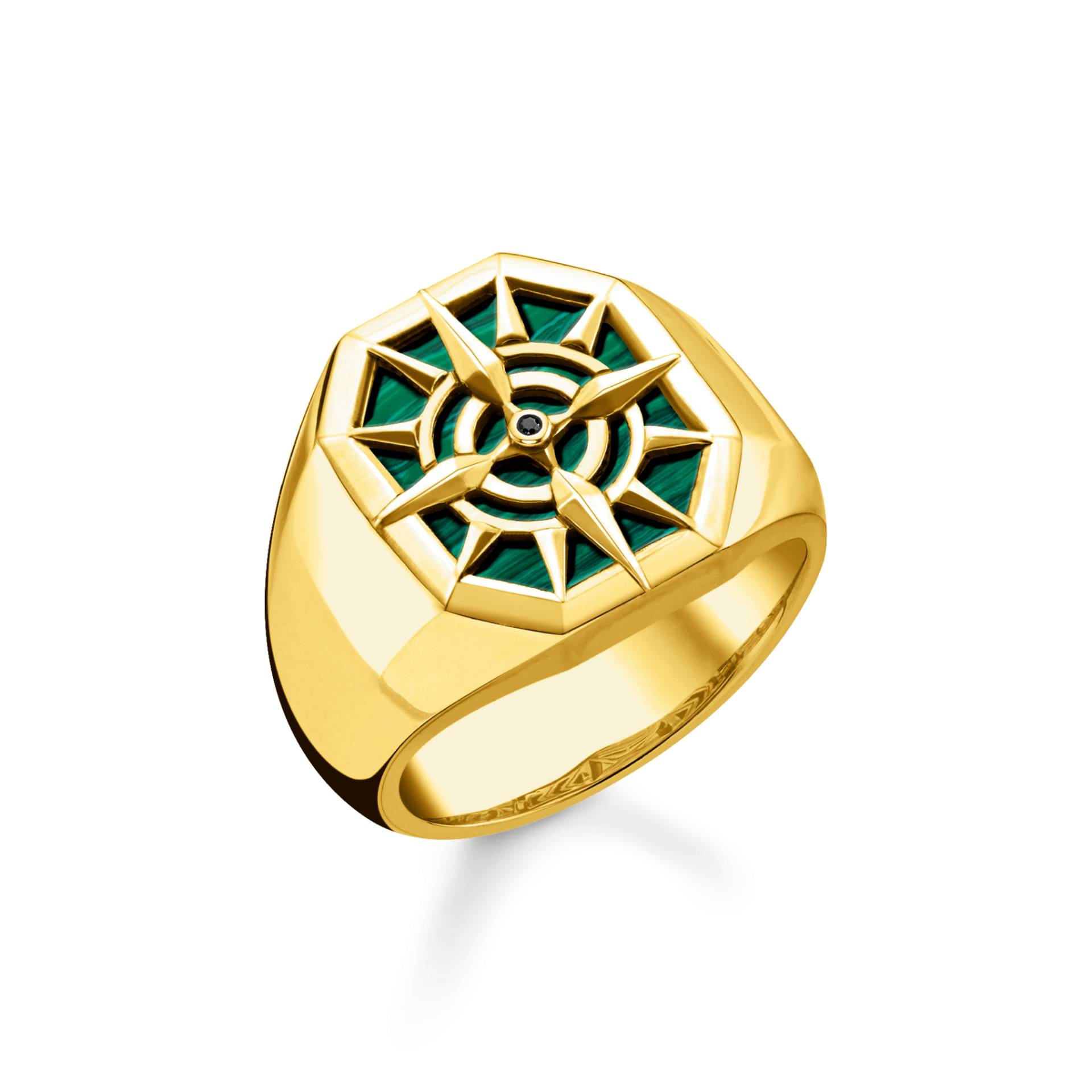 Thomas Sabo Ring Kompass grün grün TR2274-140-6-60 Thomas Sabo Ring Kompass grün grün TR2274-140-6-60 von Thomas Sabo