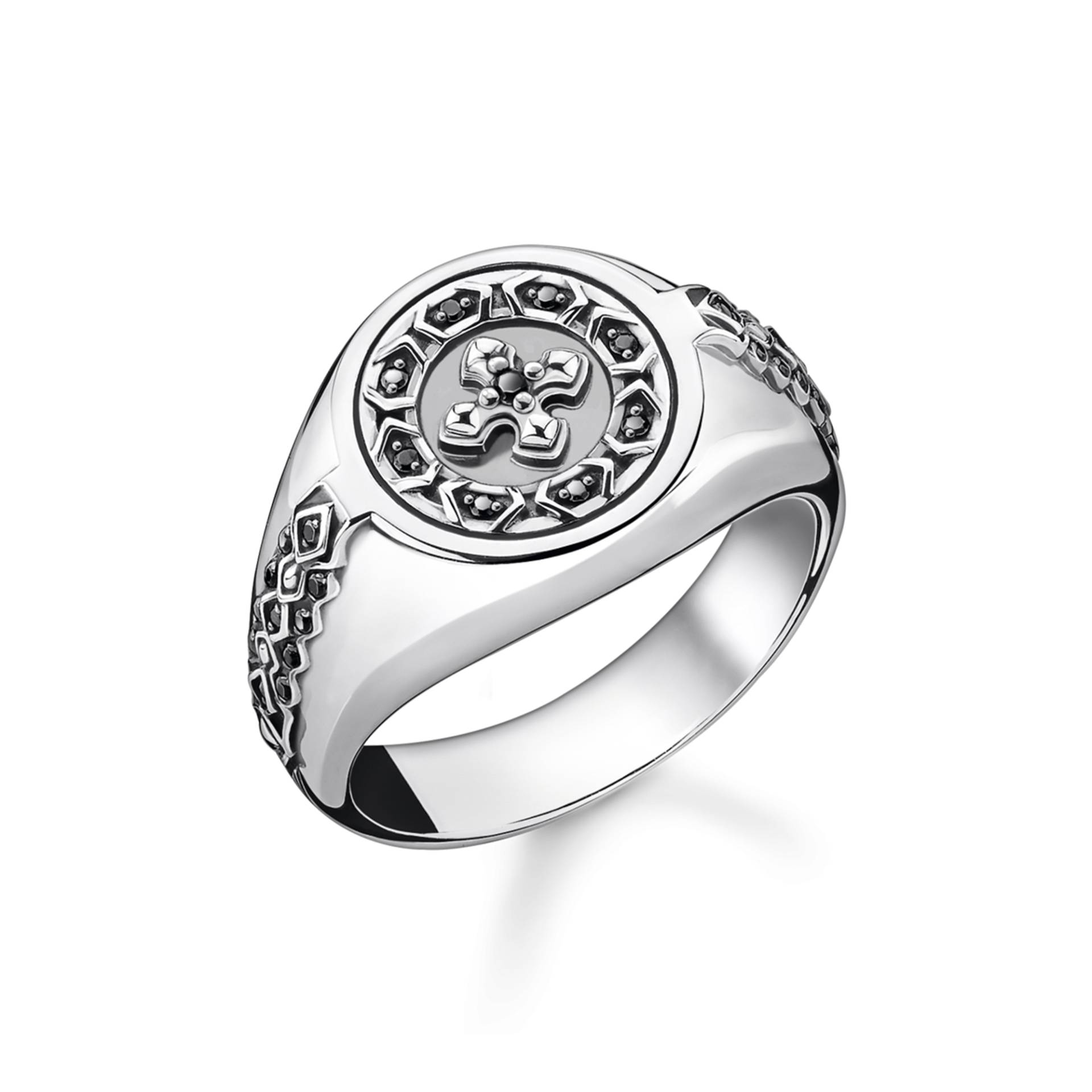 Thomas Sabo Ring Kreuz schwarze Steine schwarz TR2307-643-11-48 Thomas Sabo Ring Kreuz schwarze Steine schwarz TR2307-643-11-48 von Thomas Sabo
