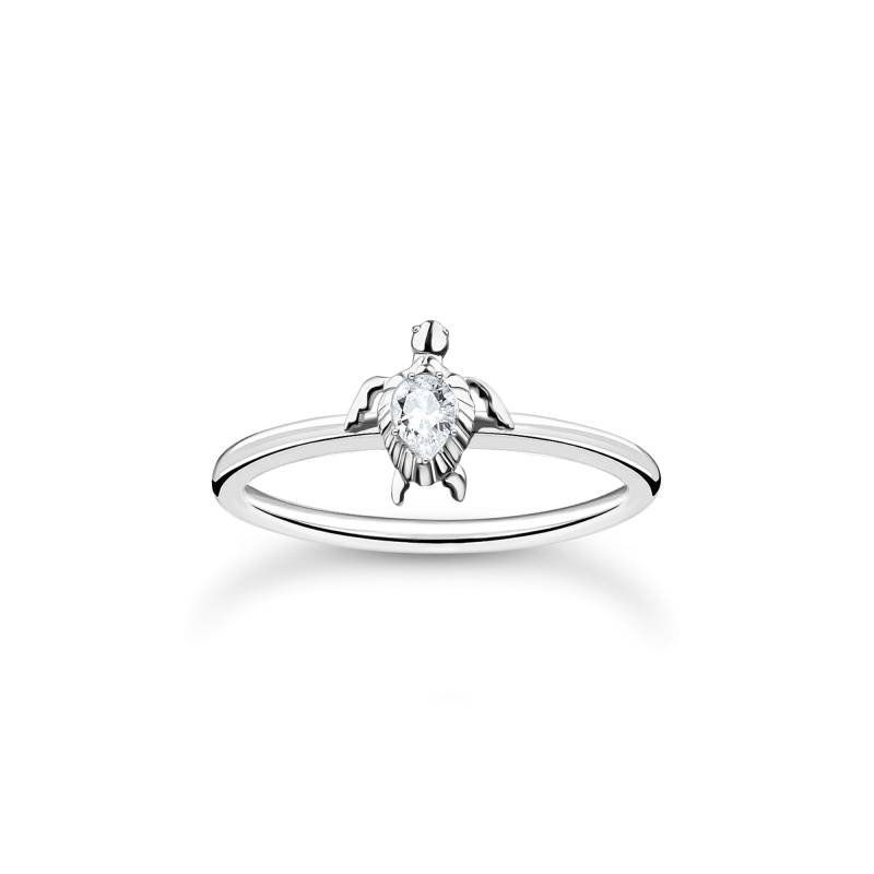 Thomas Sabo Ring Schildkröte silber weiß TR2401-051-14-48 von Thomas Sabo