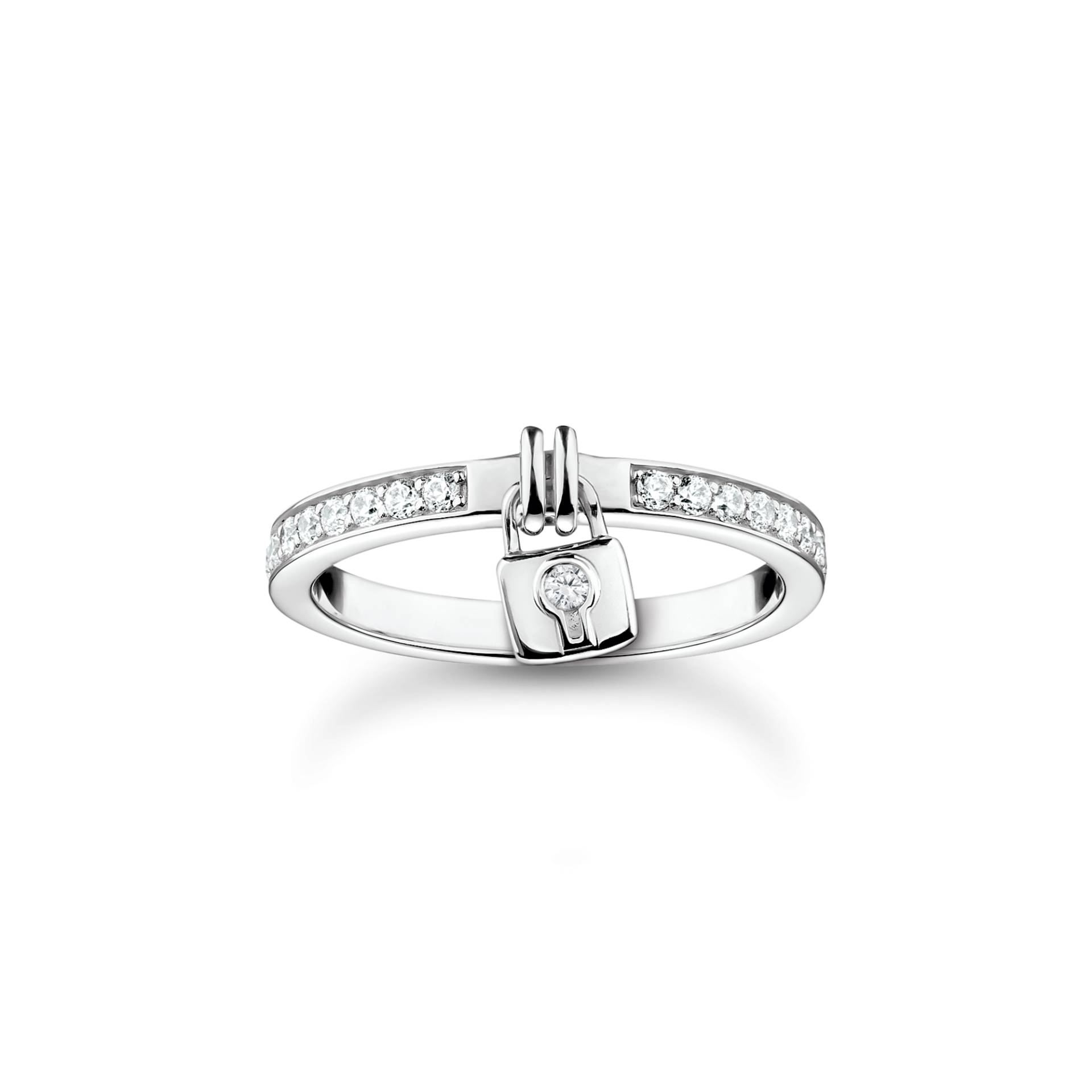 Thomas Sabo Ring Schloss silber weiß TR2371-051-14-50 Thomas Sabo Ring Schloss silber weiß TR2371-051-14-50 von Thomas Sabo