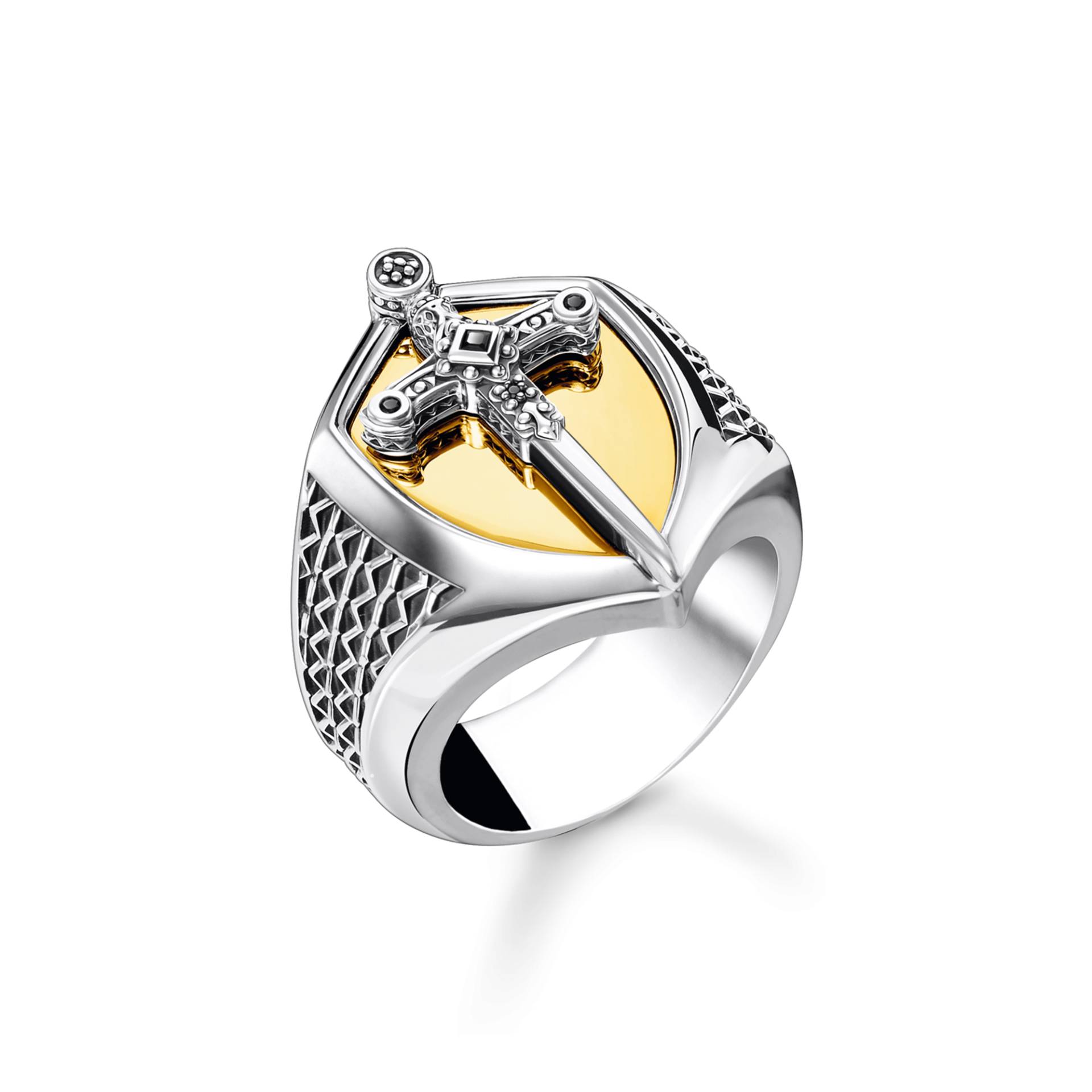 Thomas Sabo Ring Schwert gold mehrfarbig TR2309-849-7-48 von Thomas Sabo