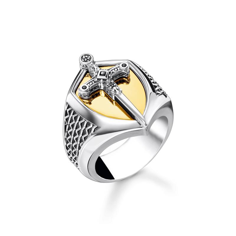 Thomas Sabo Ring Schwert gold mehrfarbig TR2309-849-7-56 von Thomas Sabo