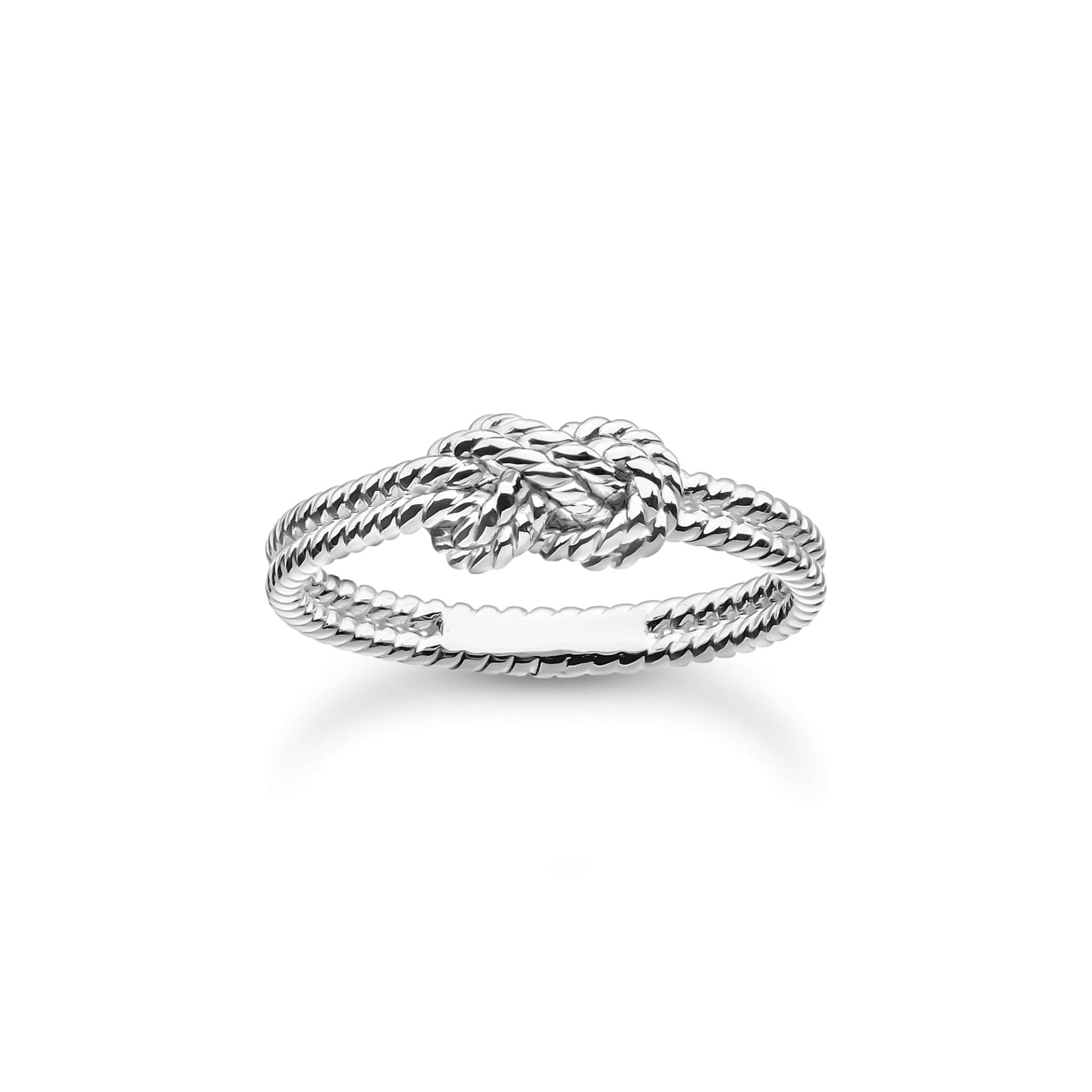 Thomas Sabo Ring Seil mit Knoten silber silberfarben TR2399-001-21-48 von Thomas Sabo