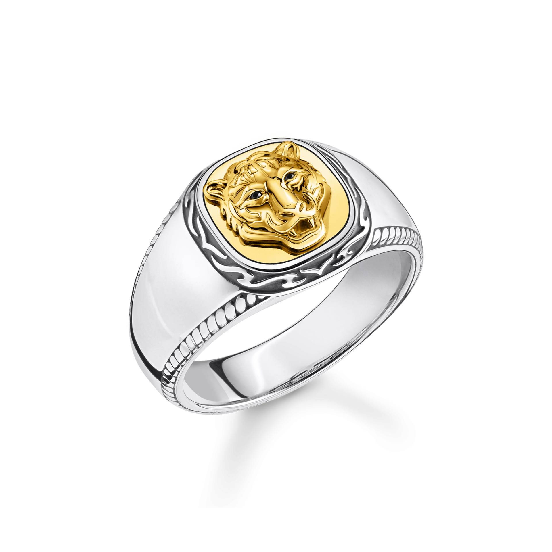 Thomas Sabo Ring Tiger gold gelbgoldfarben TR2293-849-39-48 von Thomas Sabo