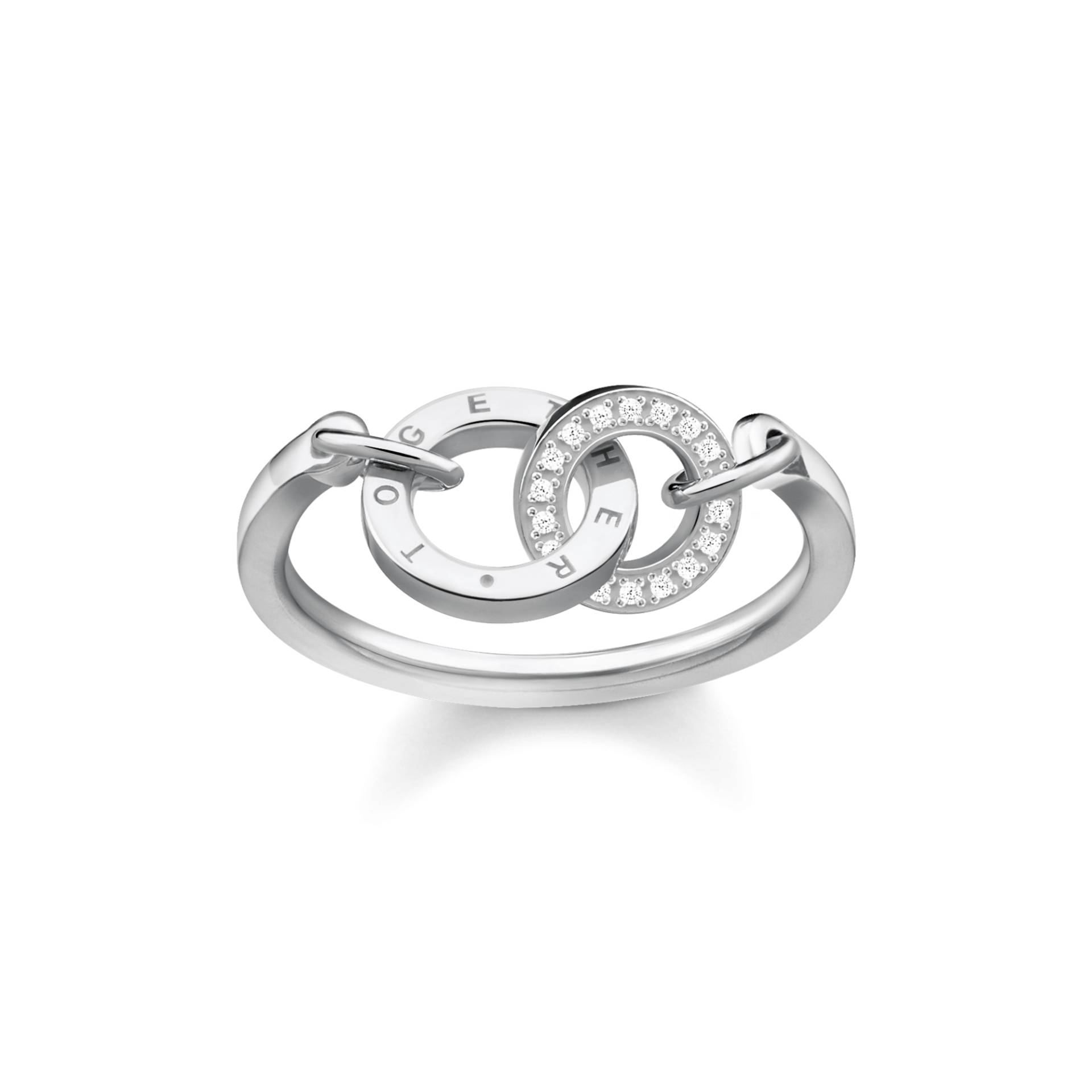 Thomas Sabo Ring Together weiß TR2141-051-14-48 von Thomas Sabo