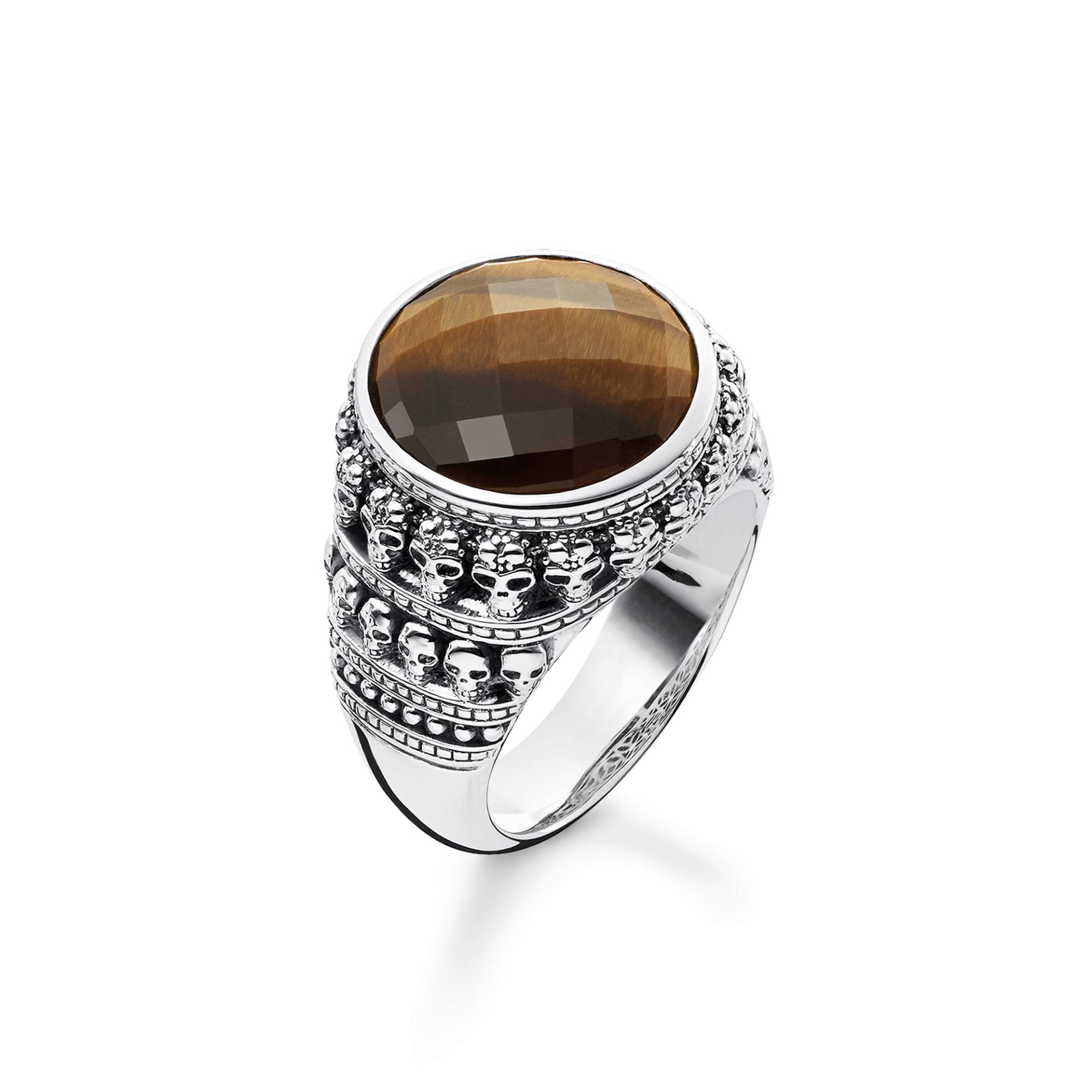 Thomas Sabo Ring Totenkopf braun TR2005-826-2-62 Thomas Sabo Ring Totenkopf braun TR2005-826-2-62 von Thomas Sabo