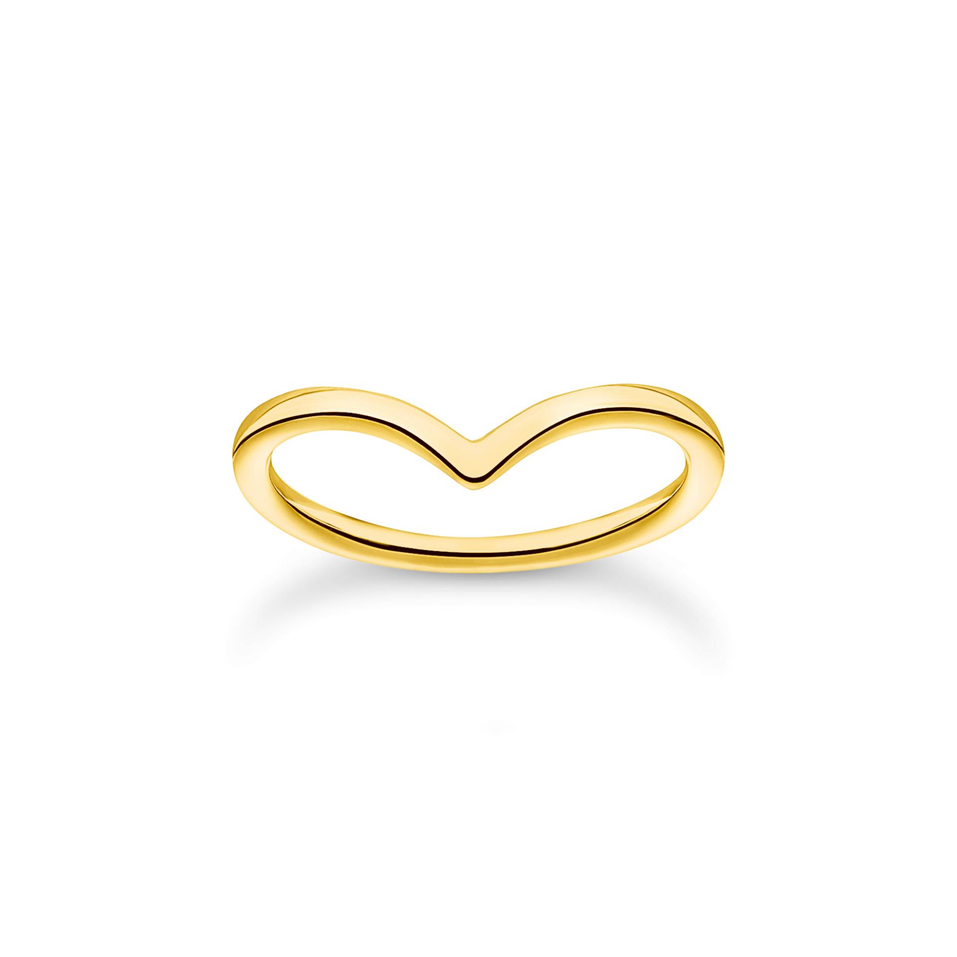 Thomas Sabo Ring V-Form gold gelbgoldfarben TR2393-413-39-52 Thomas Sabo Ring V-Form gold gelbgoldfarben TR2393-413-39-52 von Thomas Sabo