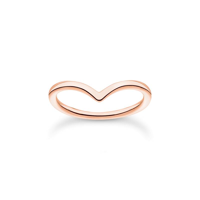 Thomas Sabo Ring V-Form roségold roségoldfarben TR2393-415-40-58 von Thomas Sabo