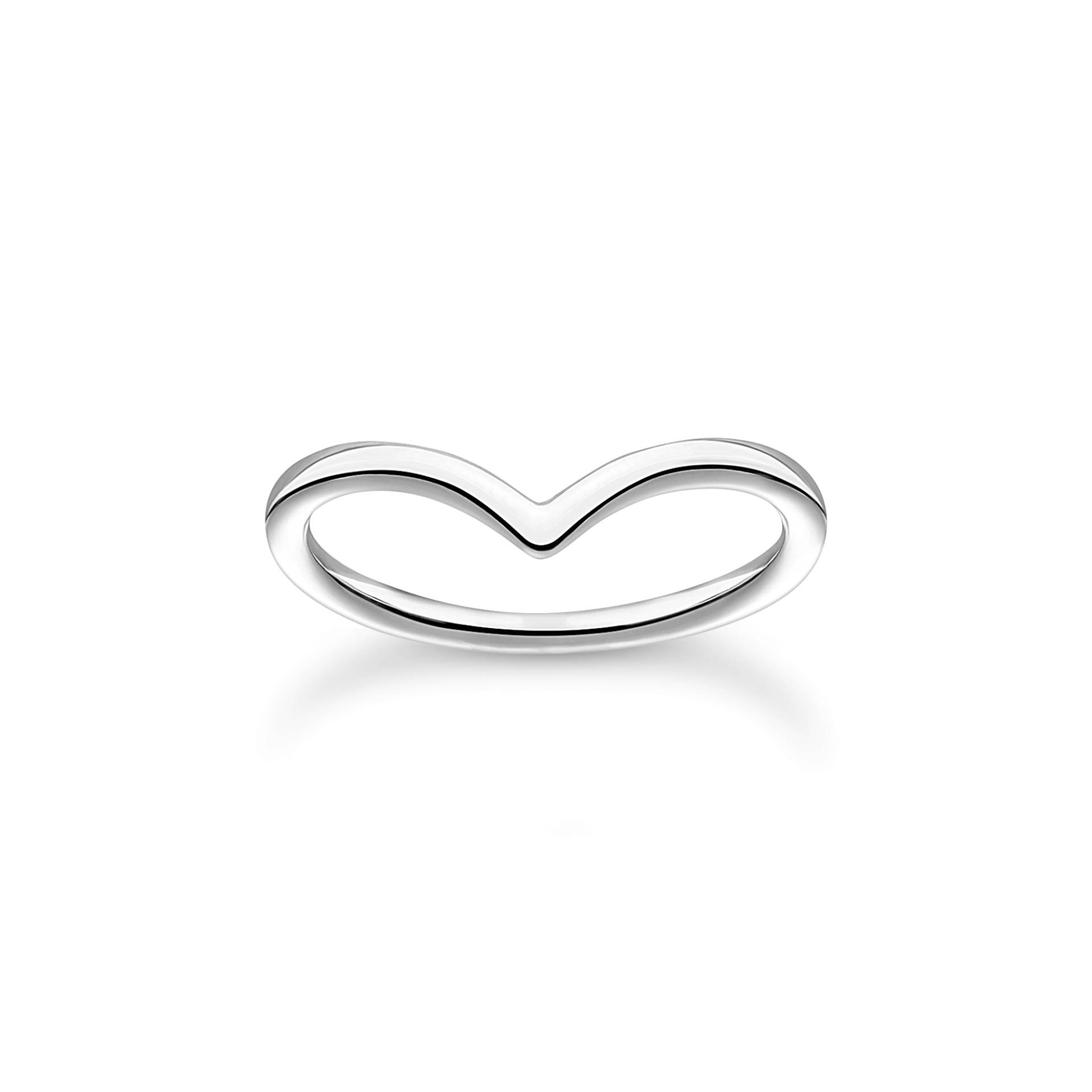 Thomas Sabo Ring V-Form silber silberfarben TR2393-001-21-50 von Thomas Sabo