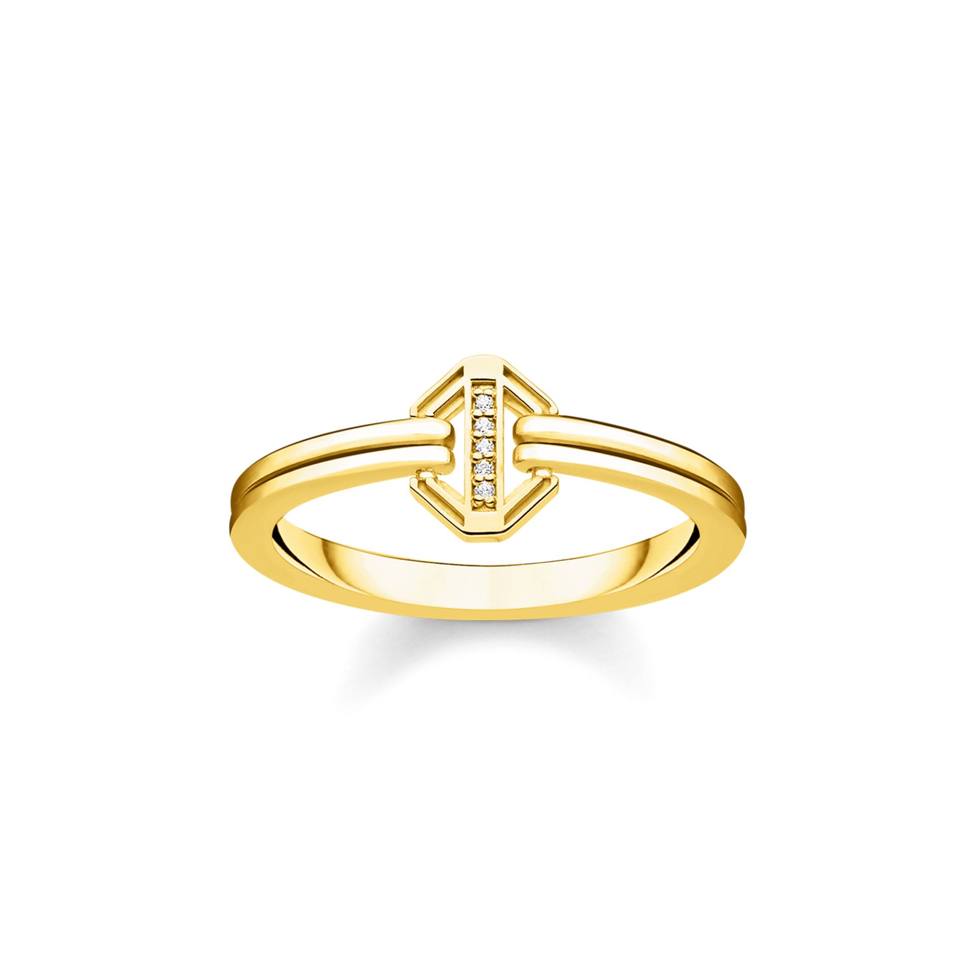 Thomas Sabo Ring Vintage gold weiß D_TR0036-924-14-52 Thomas Sabo Ring Vintage gold weiß D_TR0036-924-14-52 von Thomas Sabo