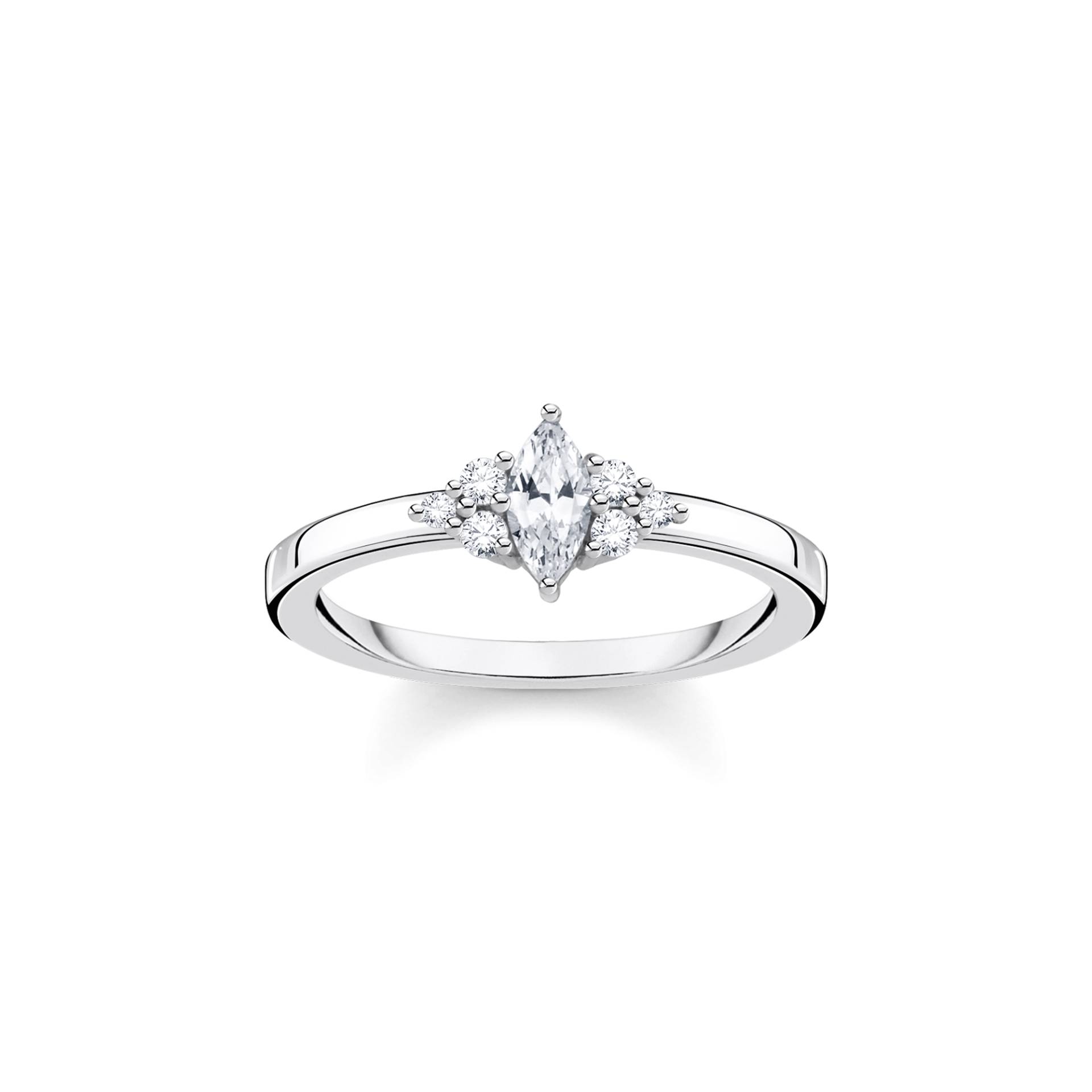 Thomas Sabo Ring Vintage weiße Steine silber weiß TR2325-051-14-54 Thomas Sabo Ring Vintage weiße Steine silber weiß TR2325-051-14-54 von Thomas Sabo