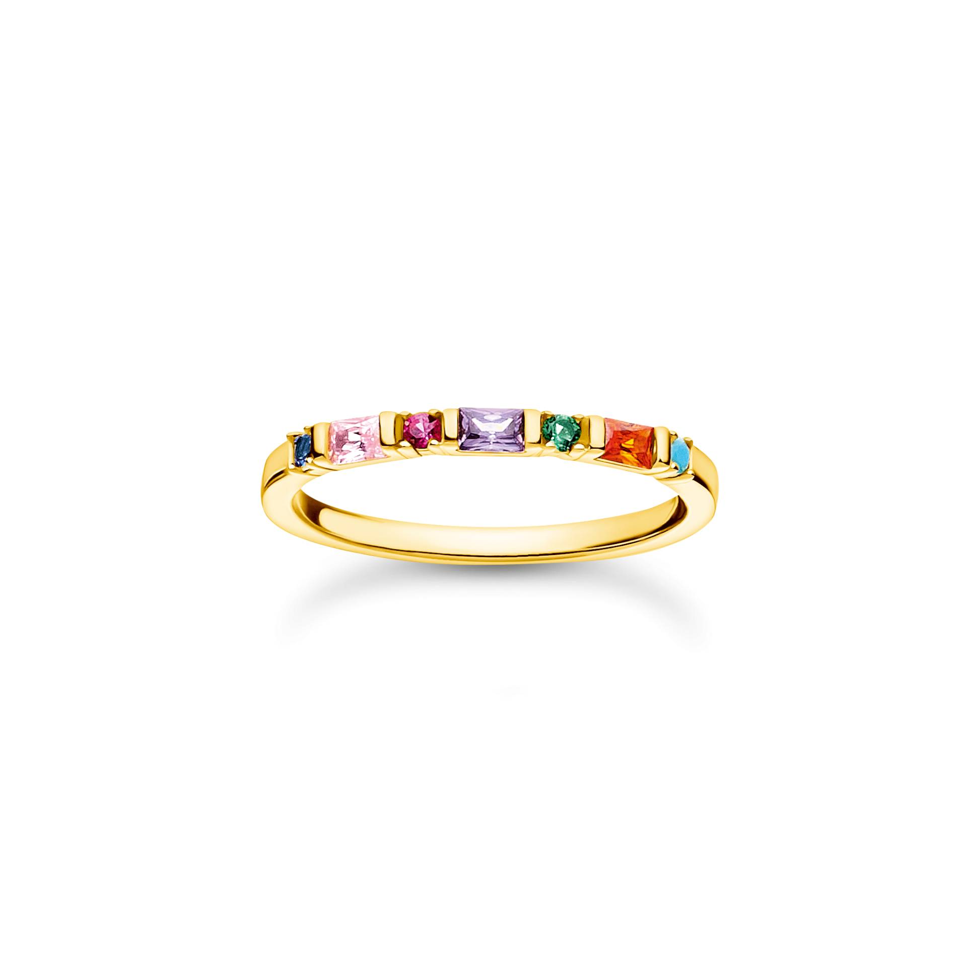 Thomas Sabo Ring bunte Steine gold mehrfarbig TR2348-488-7-48 von Thomas Sabo