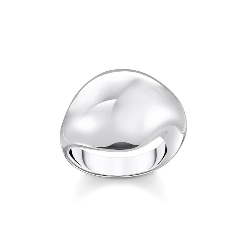 Thomas Sabo Ring in organischer Tropfenform Silber silberfarben TR2470-001-21-56 von Thomas Sabo