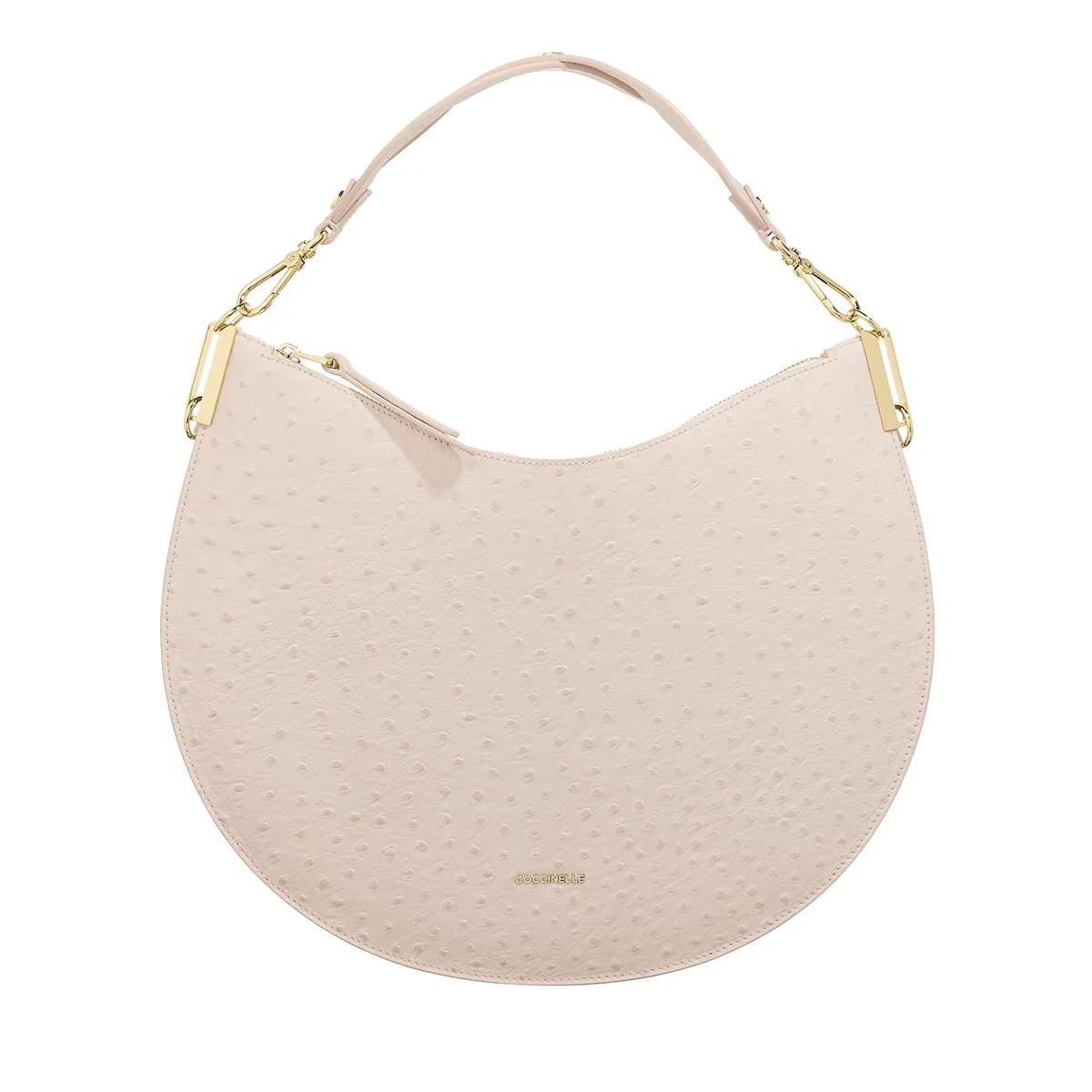 Coccinelle Schultertasche - Coccinellesunup Ostrich - Gr. unisize - in Weiß - für Damen Coccinelle Schultertasche - Coccinellesunup Ostrich - Gr. unisize - in Weiß - für Damen von Coccinelle