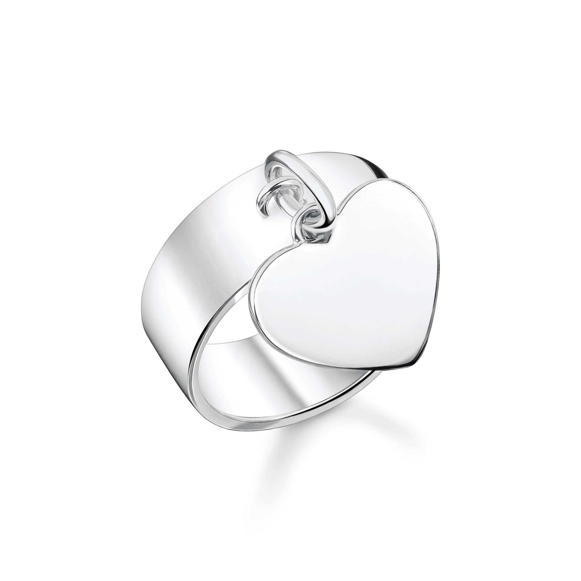 Thomas Sabo Ring mit Herz silber silberfarben TR2364-637-21-56 von Thomas Sabo