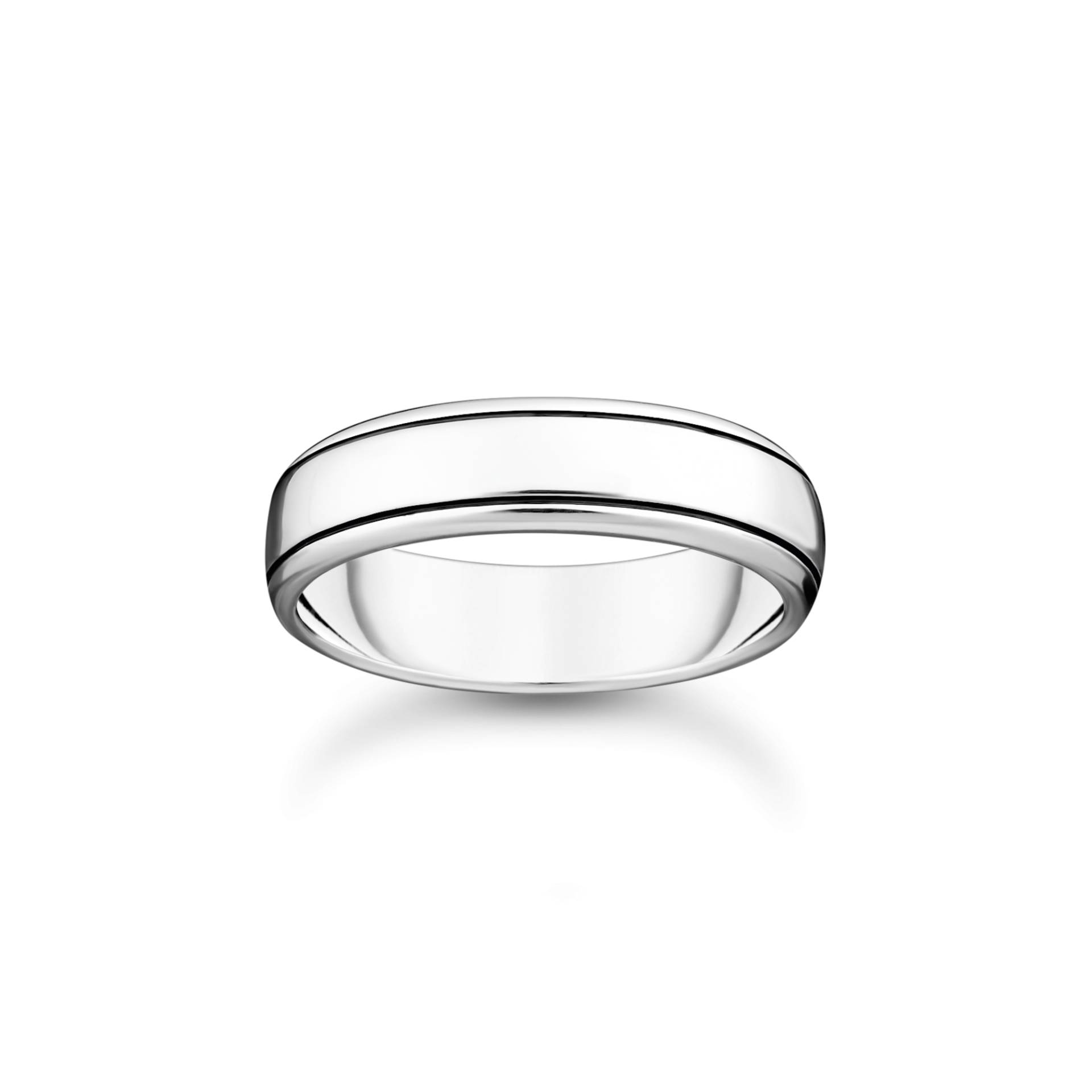 Thomas Sabo Ring mit Linien Silber silberfarben TR2503-637-21-60 von Thomas Sabo