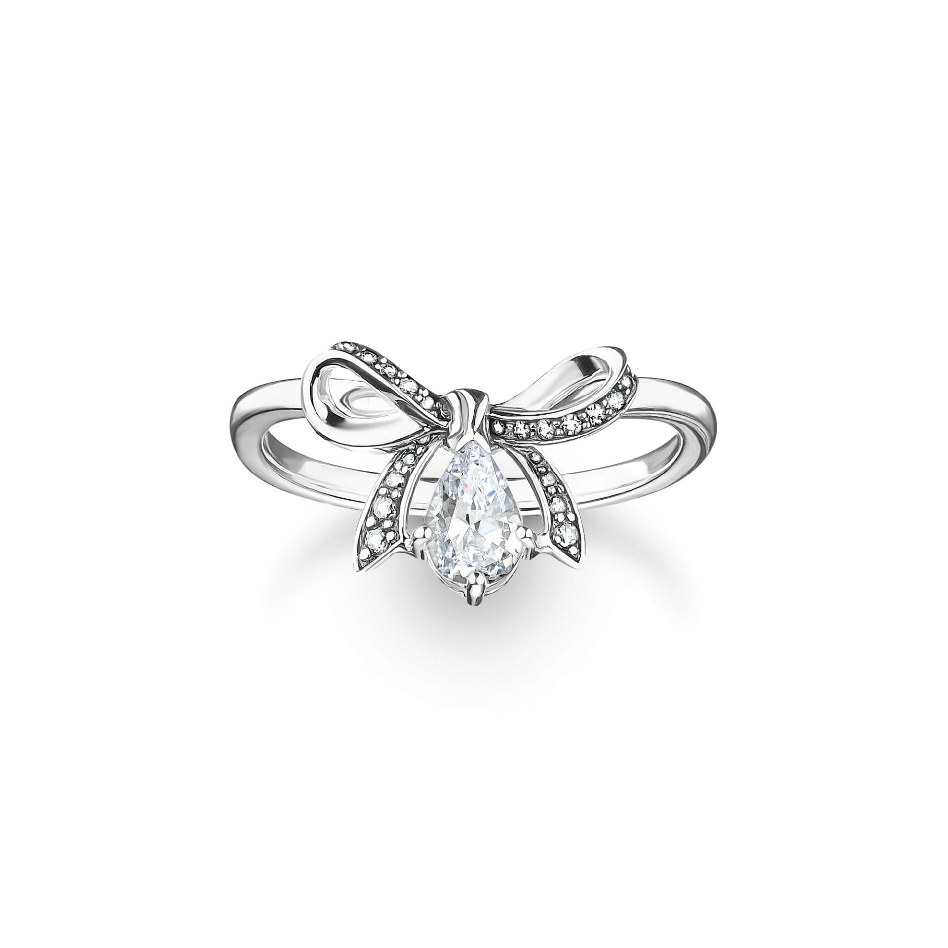 Thomas Sabo Ring mit Schleife Silber weiß TR2481-643-14-54 Thomas Sabo Ring mit Schleife Silber weiß TR2481-643-14-54 von Thomas Sabo