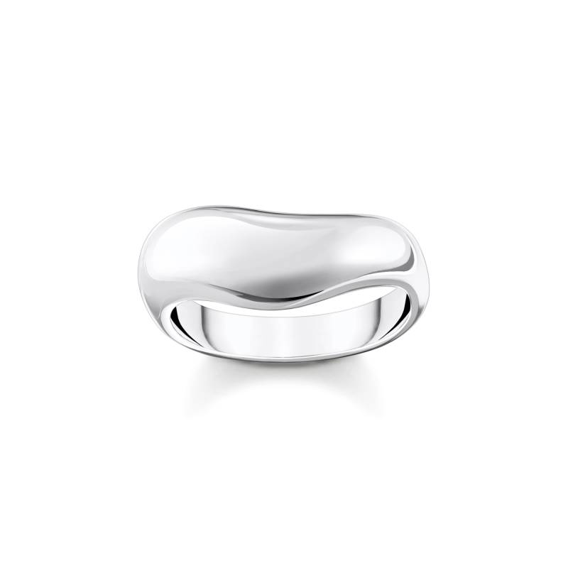 Thomas Sabo Ring mit geschwungener Form Silber silberfarben TR2473-001-21-50 von Thomas Sabo