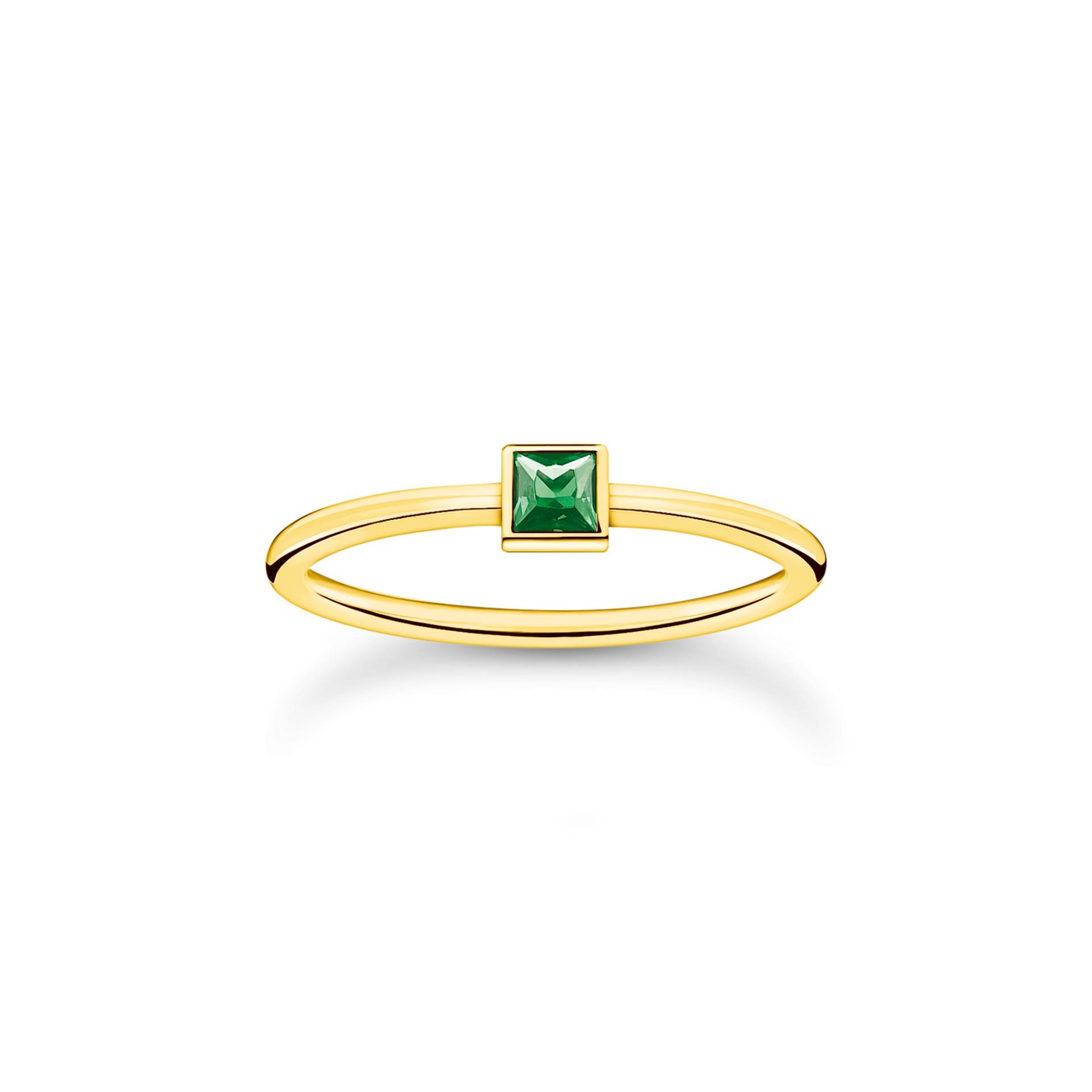 Thomas Sabo Ring mit grünem Stein gold grün TR2395-472-6-56 Thomas Sabo Ring mit grünem Stein gold grün TR2395-472-6-56 von Thomas Sabo