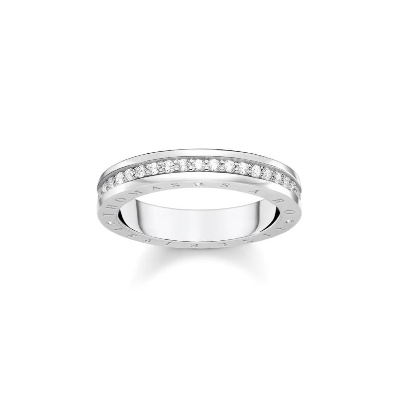 Thomas Sabo Ring mit weißen Steinen Pavé Silber weiß TR2254-051-14-48 von Thomas Sabo