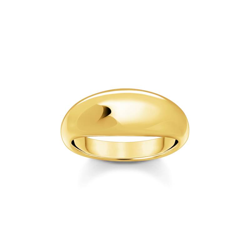 Thomas Sabo Ring mit zeitlos-edlem Design vergoldet gelbgoldfarben TR2472-413-39-50 von Thomas Sabo