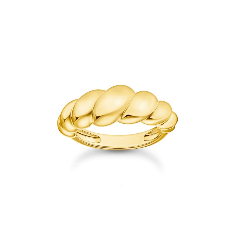 Thomas Sabo Ring organische Formen vergoldet gelbgoldfarben TR2494-413-39-50 von Thomas Sabo