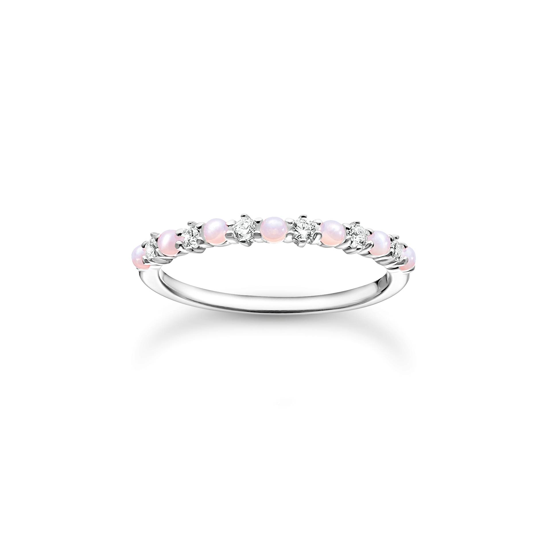 Thomas Sabo Ring rosa und weiße Steine mehrfarbig TR2343-166-7-48 Thomas Sabo Ring rosa und weiße Steine mehrfarbig TR2343-166-7-48 von Thomas Sabo