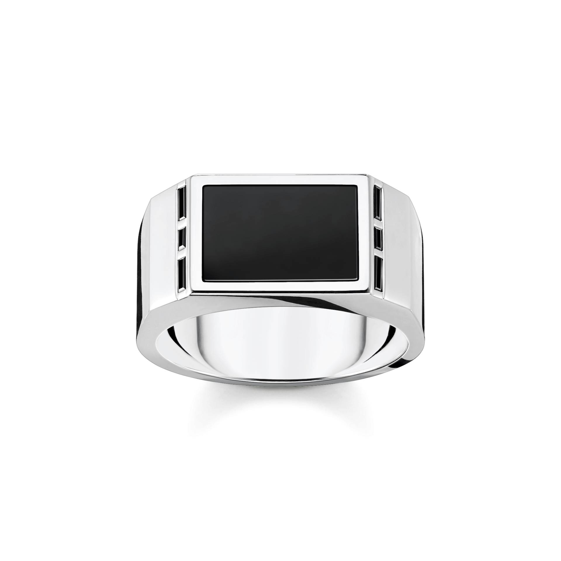 Thomas Sabo Ring schwarz schwarz TR2387-027-11-50 von Thomas Sabo