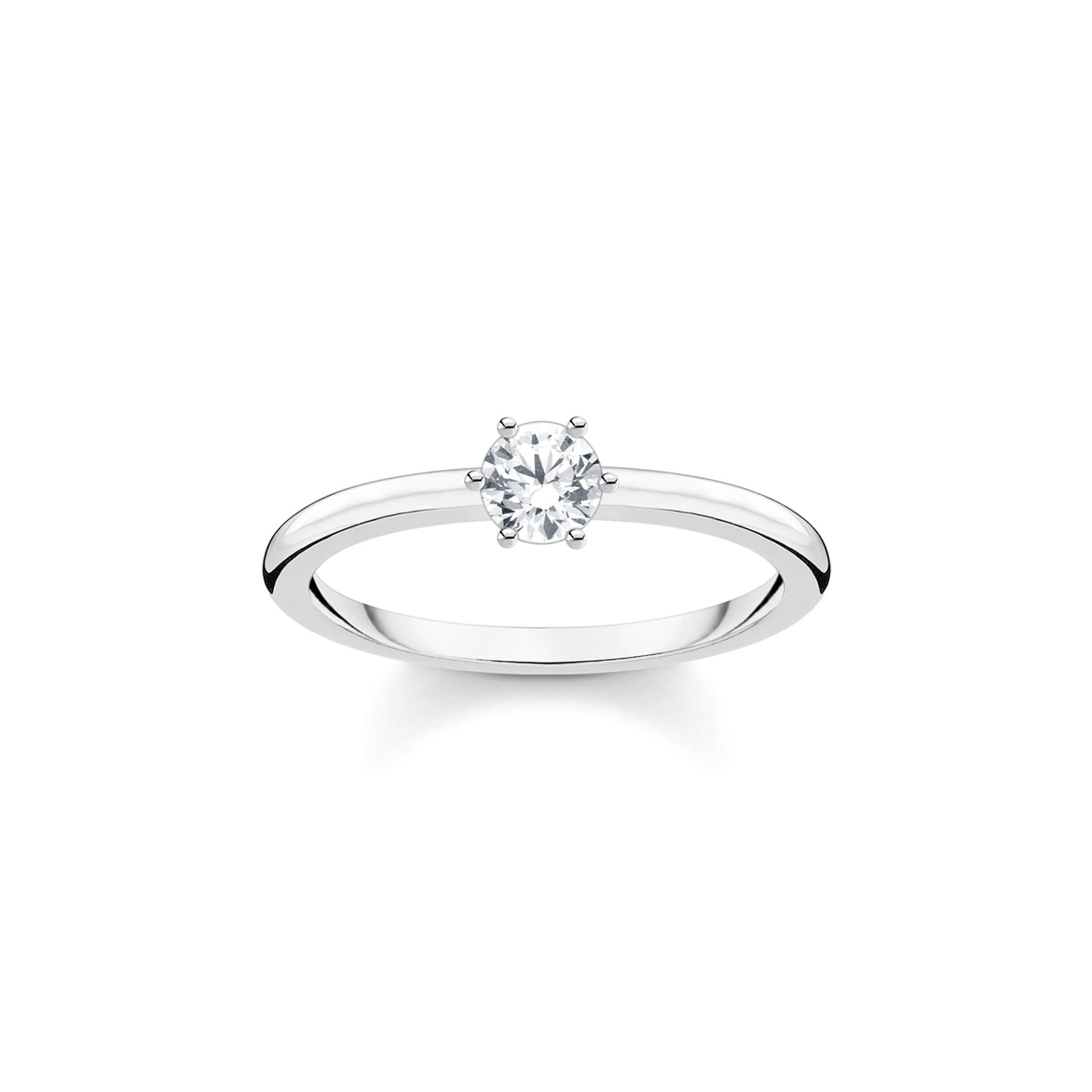 Thomas Sabo Ring weißer Stein silber weiß TR2313-051-14-50 Thomas Sabo Ring weißer Stein silber weiß TR2313-051-14-50 von Thomas Sabo