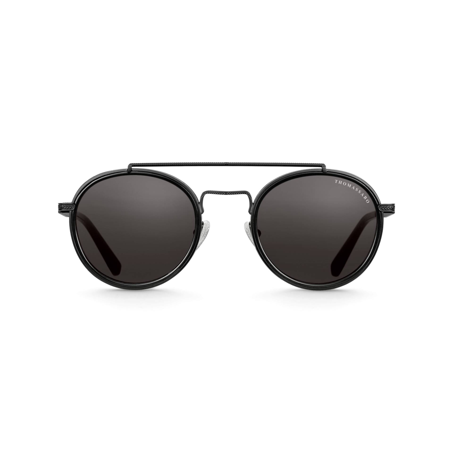 Thomas Sabo Sonnenbrille Johnny Panto Ethno Polarisiert schwarz E0006-254-203-AP von Thomas Sabo