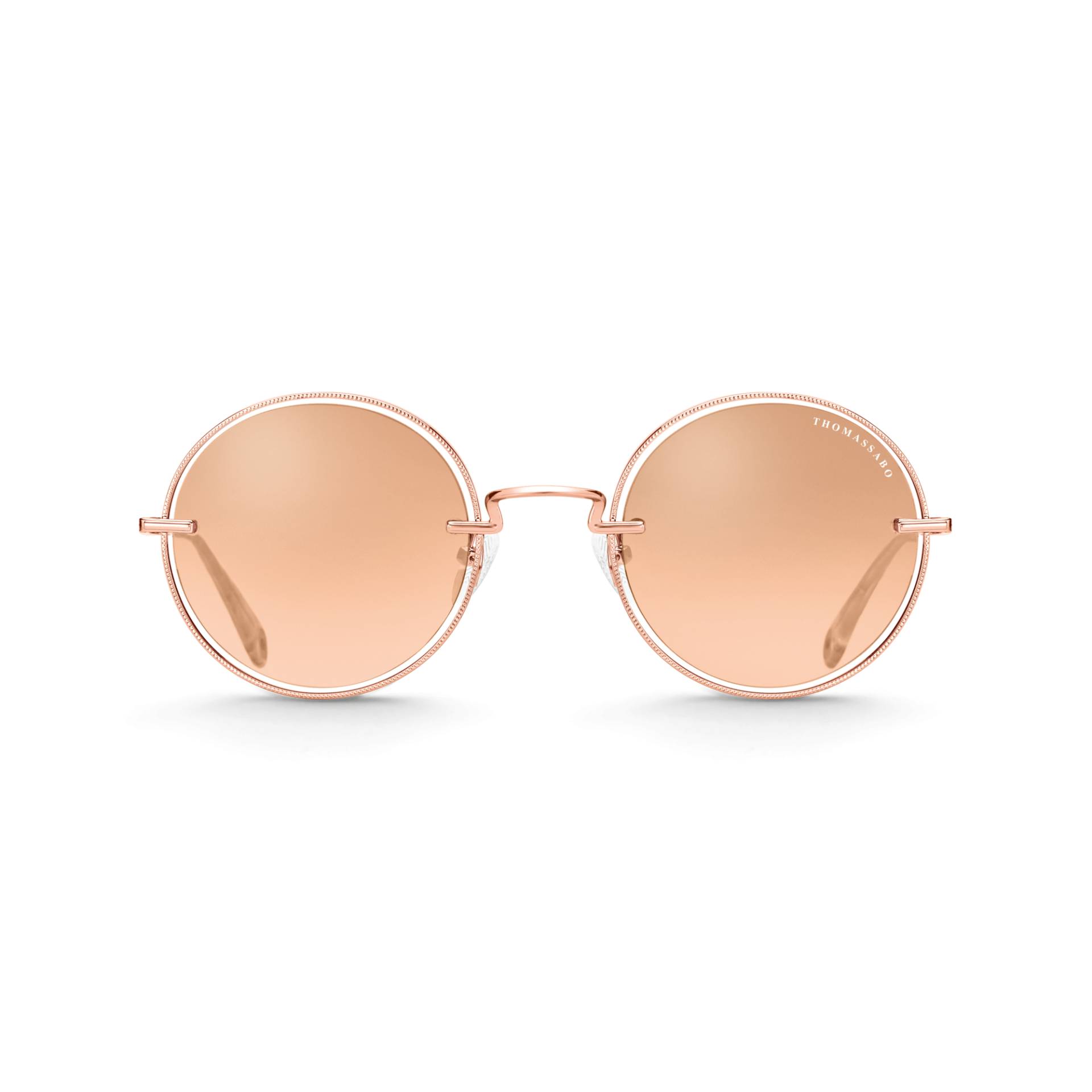 Thomas Sabo Sonnenbrille Romy Rund Verspiegelt roségoldfarben E0012-236-244-A Thomas Sabo Sonnenbrille Romy Rund Verspiegelt roségoldfarben E0012-236-244-A von Thomas Sabo