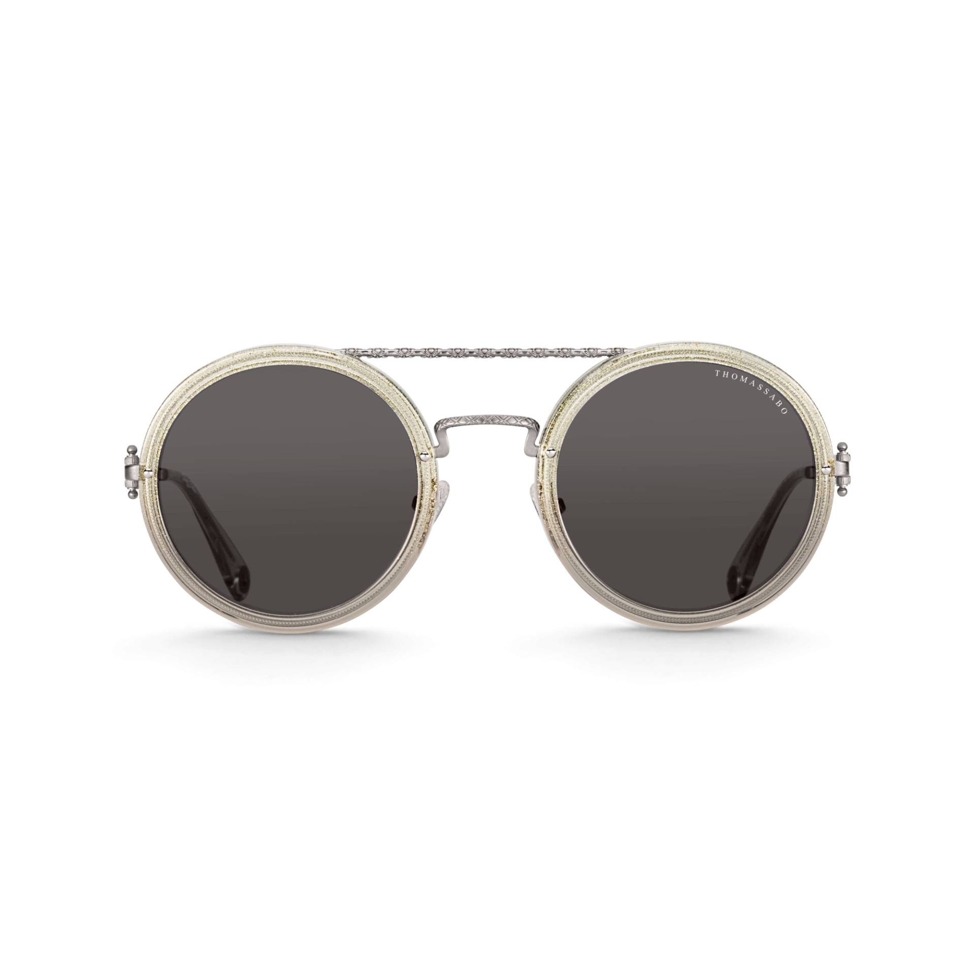 Thomas Sabo Sonnenbrille Romy Rund Iconic schwarz E0014-168-106-A von Thomas Sabo