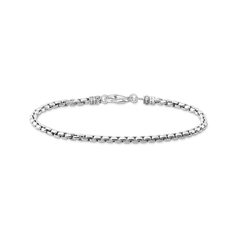 Thomas Sabo Venezia-Armband Silber geschwärzt silberfarben A2086-637-21-L16 von Thomas Sabo