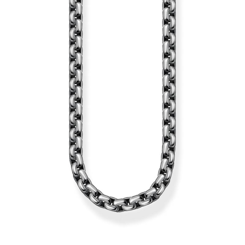 Thomas Sabo Venezia-Kette Silber geschwärzt Stärke 4 mm  KE1110-001-12-L90 von Thomas Sabo